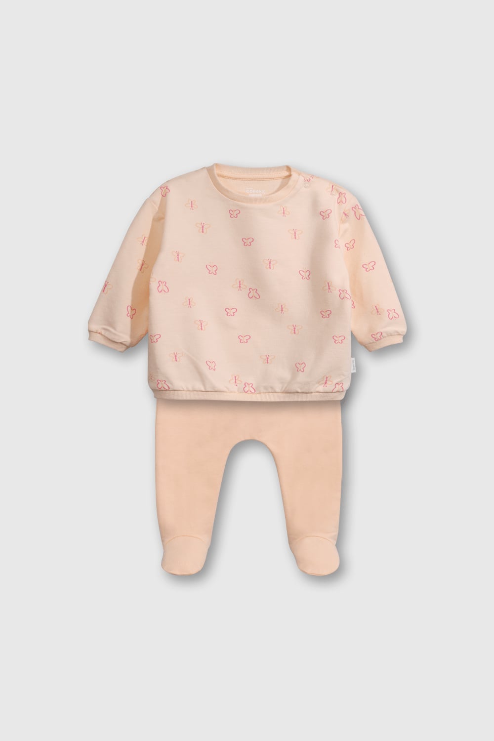 CONJUNTO COLLOKY  BEBÉ NIÑA OEPO0210V25 BLANCO - 1