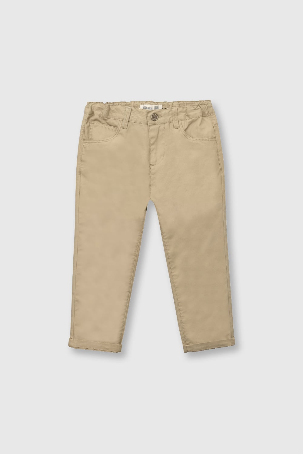 PANTALÓN COLLOKY NIÑO PTGB0166V24 BEIGE - 4