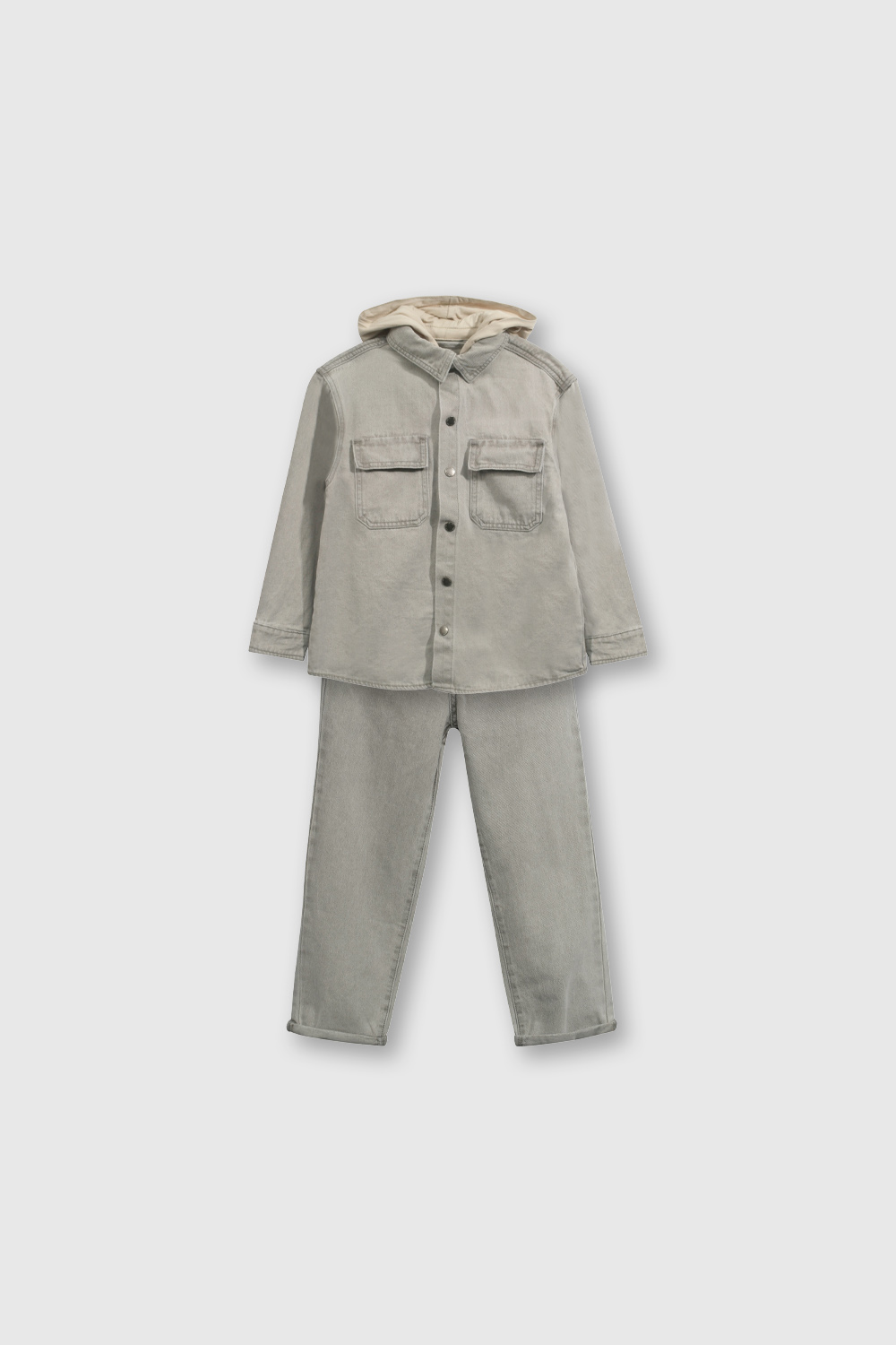 JEANS COLLOKY  NIÑO JEME0307V25 GRIS - 4