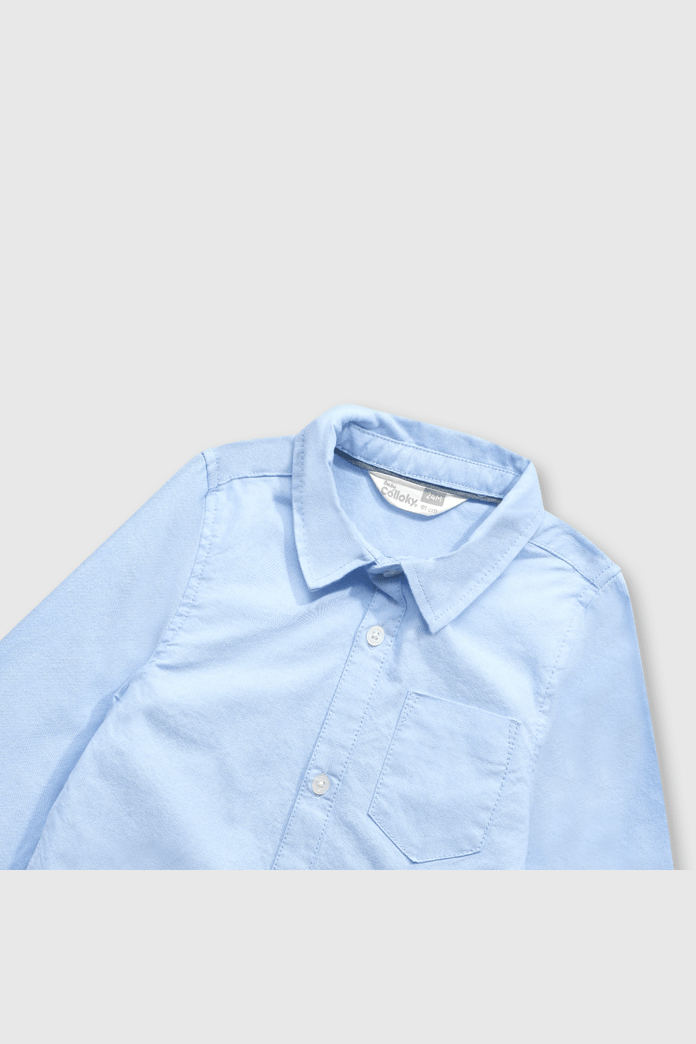 CAMISA COLLOKY  NIÑO CAOX0340V25 CELESTE - 3