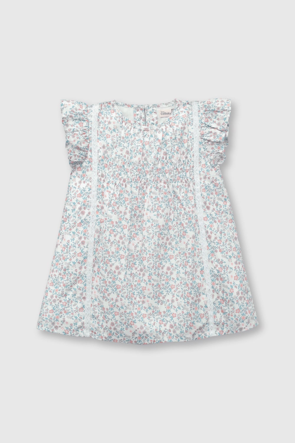 VESTIDO COLLOKY  NIÑA VEVL0810V24 BLANCO - 1