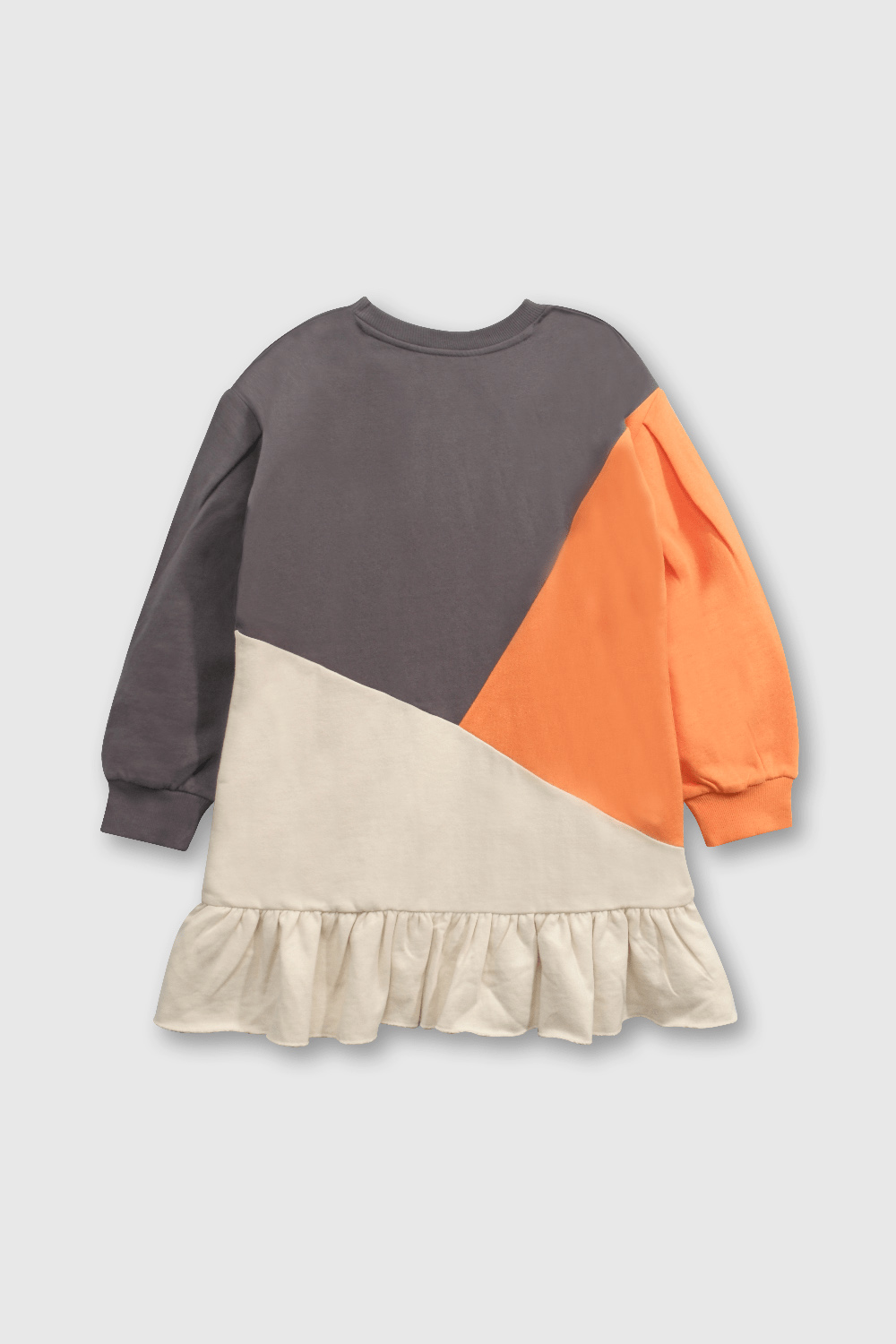 VESTIDO CASUAL COLLOKY KID NIÑA GRIS - 2