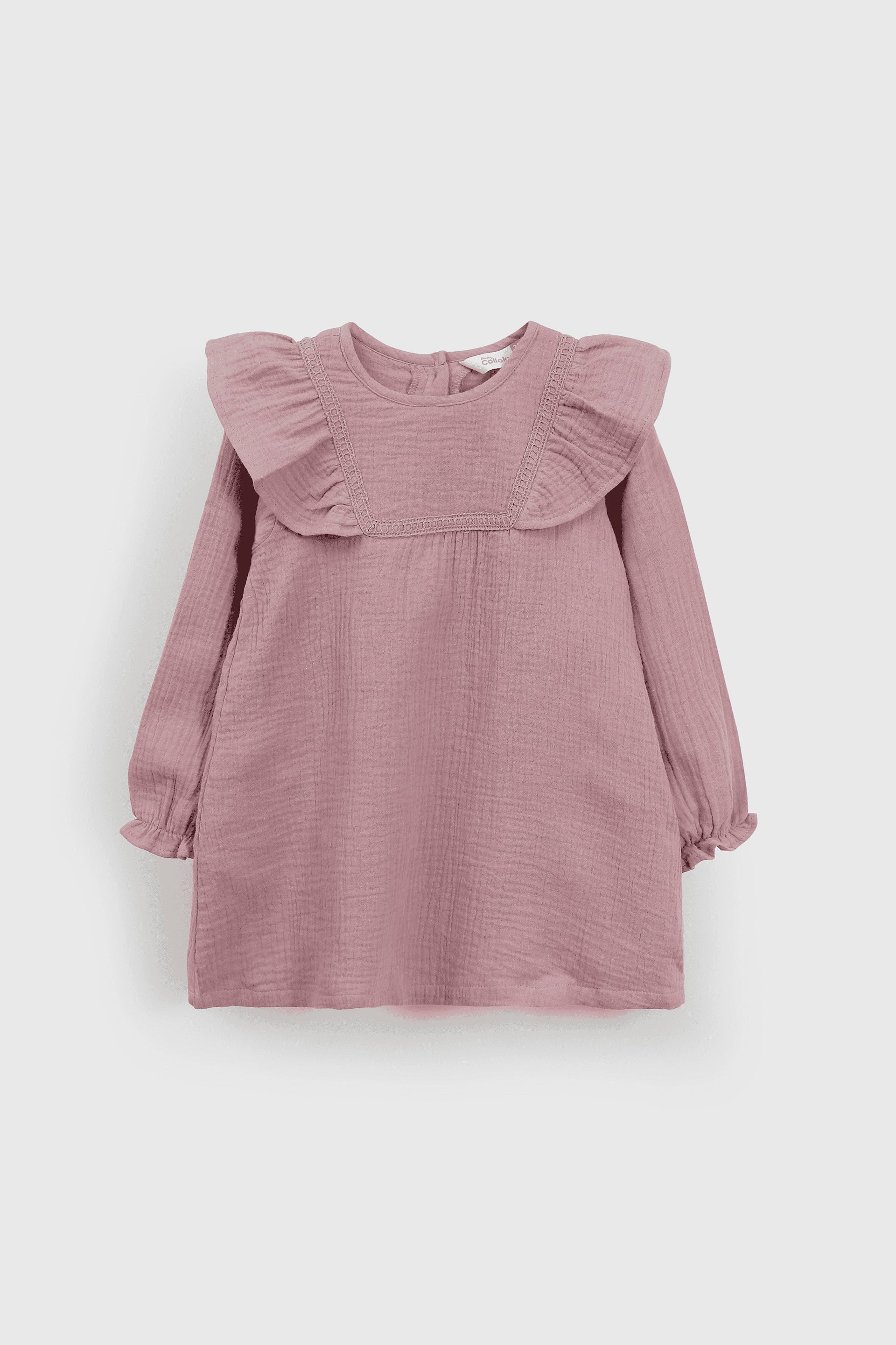 VESTIDO CASUAL COLLOKY INFANT NIÑA MORADO - 1