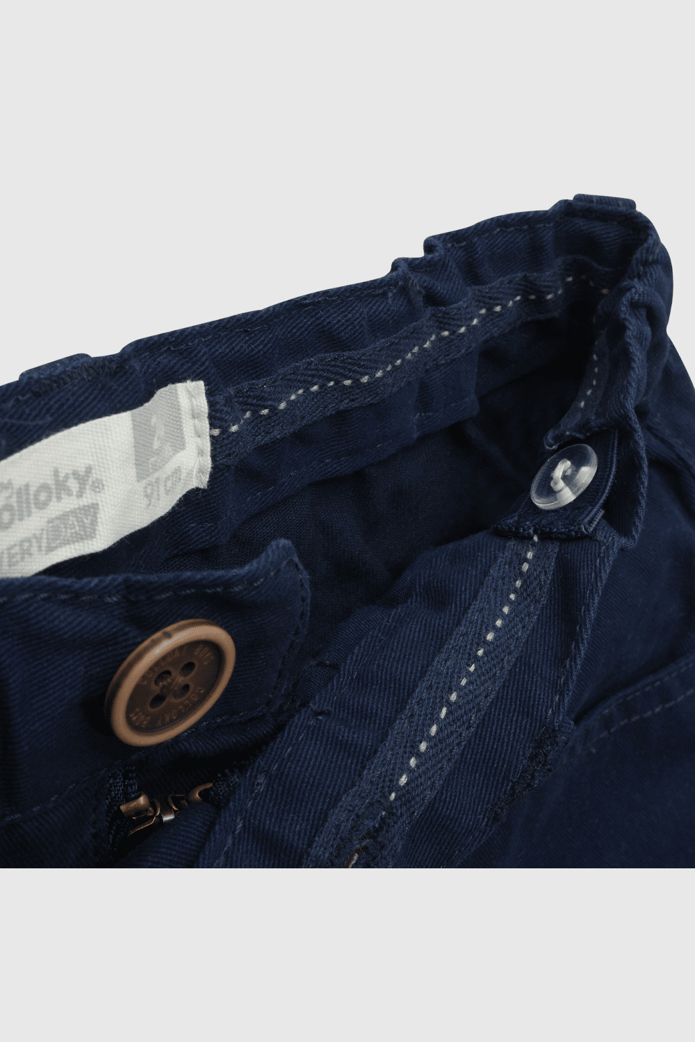 PANTALÓN COLLOKY NIÑO PTGB0150V24 AZUL - 3