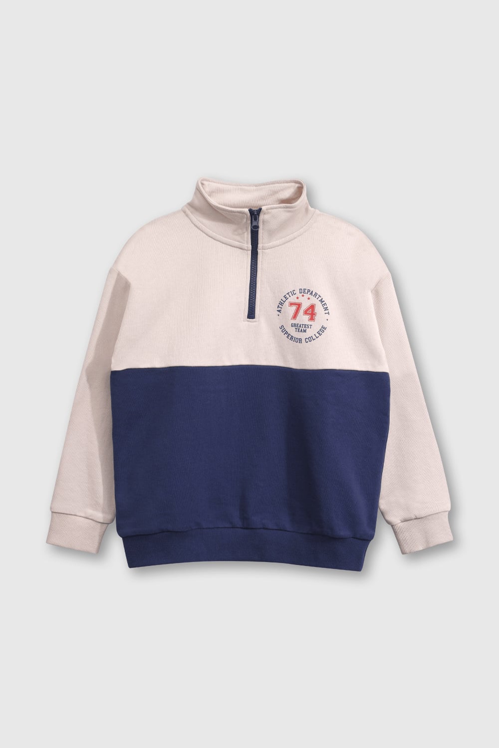 POLERA COLLOKY NIÑO PLPO1177V25 BEIGE - 1