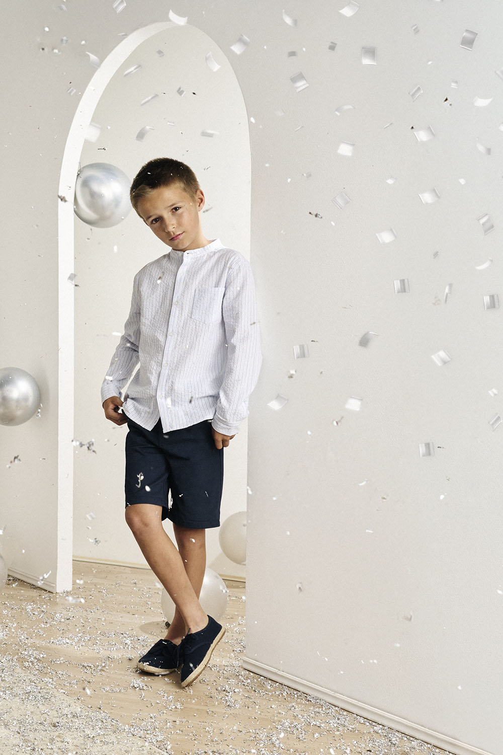 CAMISA COLLOKY NIÑO CAOX0540V26 CELESTE - 8