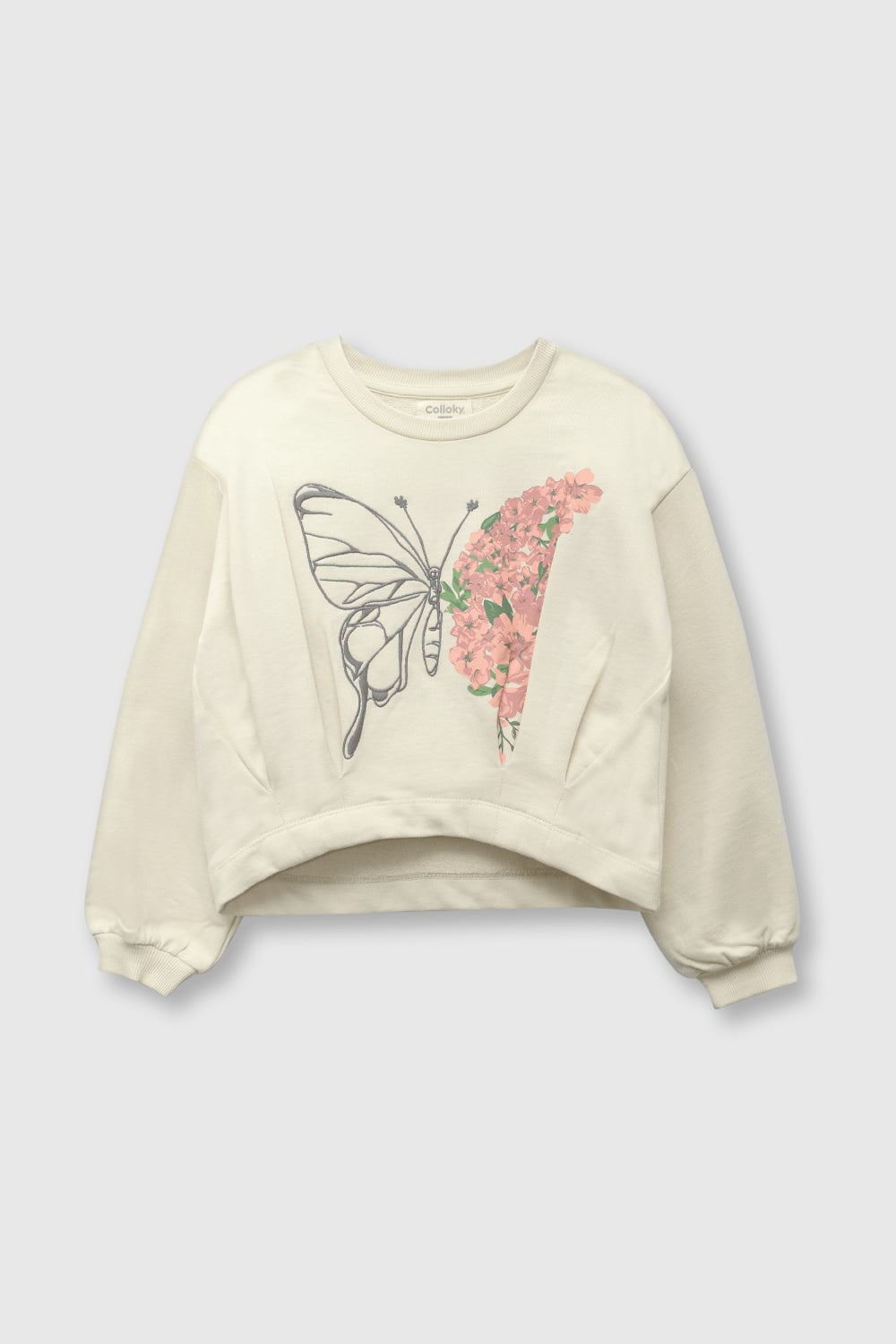 POLERA COLLOKY  NIÑA PLPO2866V24 BEIGE - 4