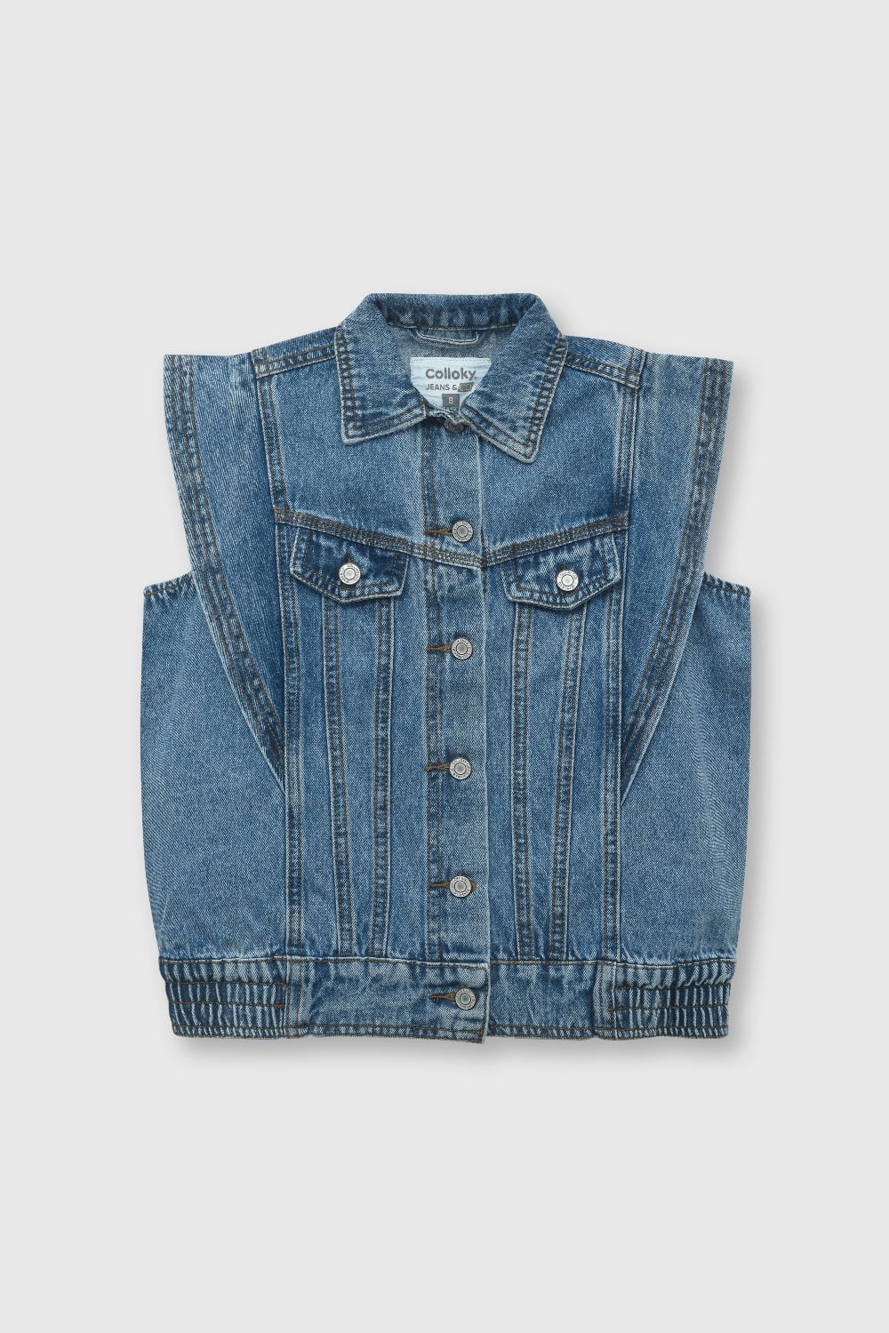 CHAQUETA COLLOKY NIÑA CQME0250V24 AZUL - 1