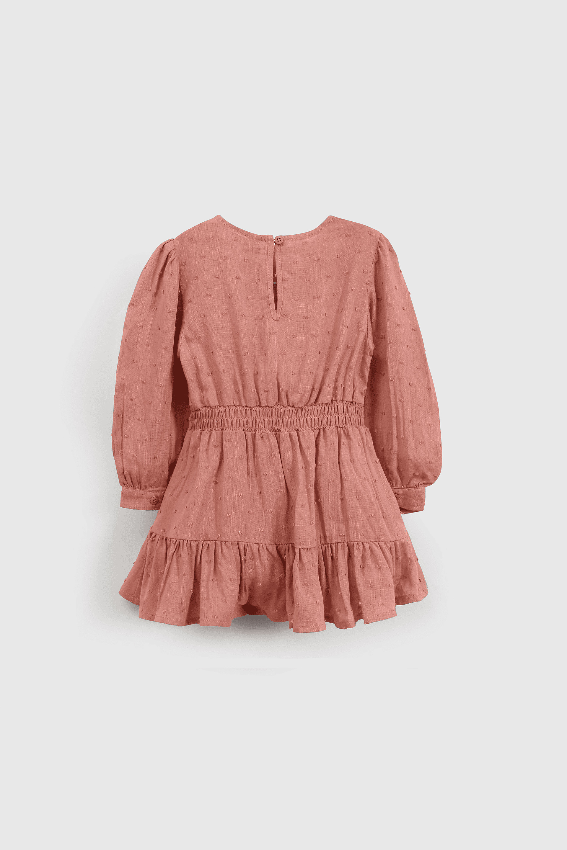VESTIDO CASUAL COLLOKY INFANT PLUS NIÑA ROSADO - 2