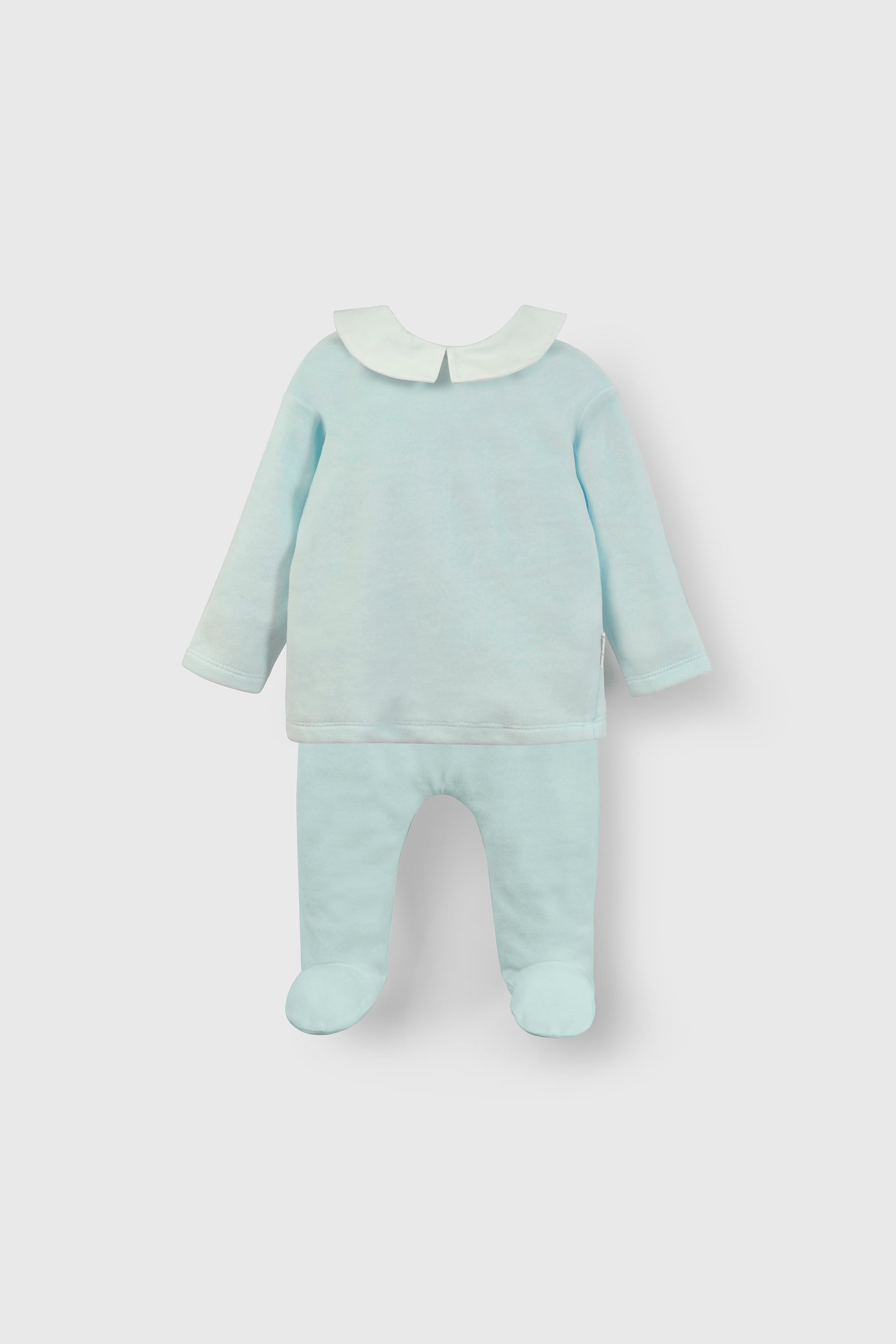 CONJUNTO COLLOKY  BEBÉ NIÑO OEPL0140I25 CELESTE - 1