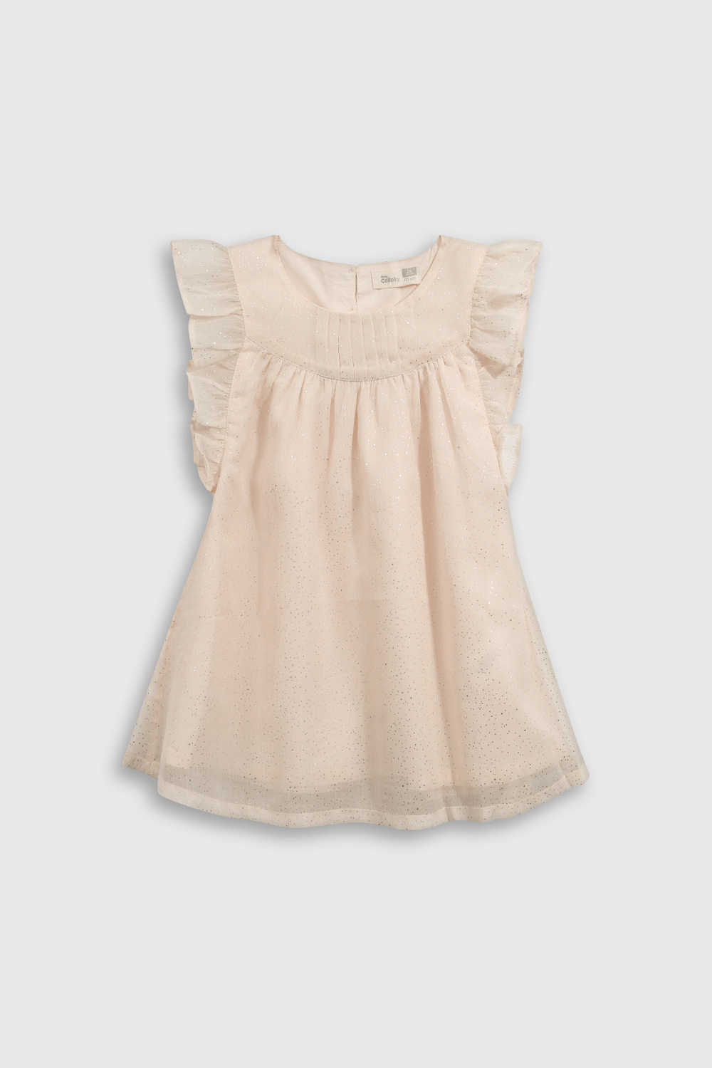 VESTIDO CASUAL COLLOKY INFANT NIÑA ROSADO - 1
