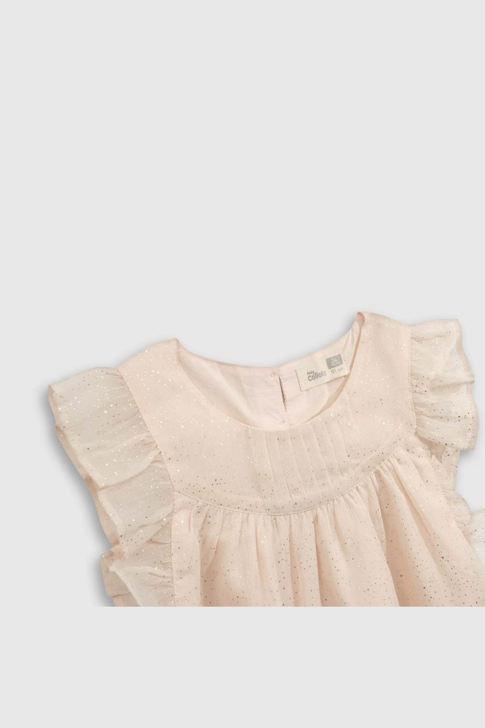 VESTIDO CASUAL COLLOKY INFANT NIÑA ROSADO - 3