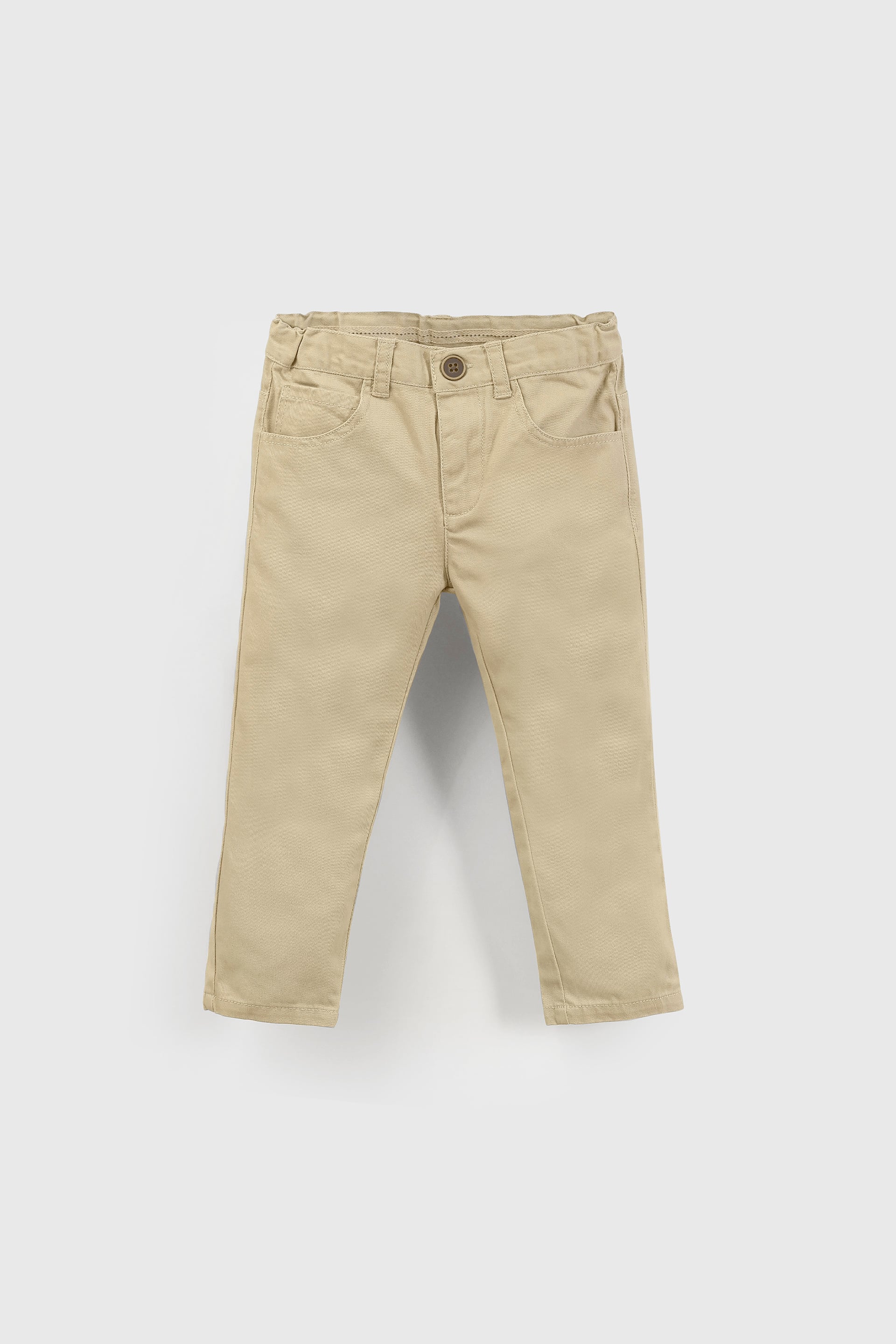 PANTALÓN COLLOKY NIÑO PTGB1166I25 BEIGE - 1