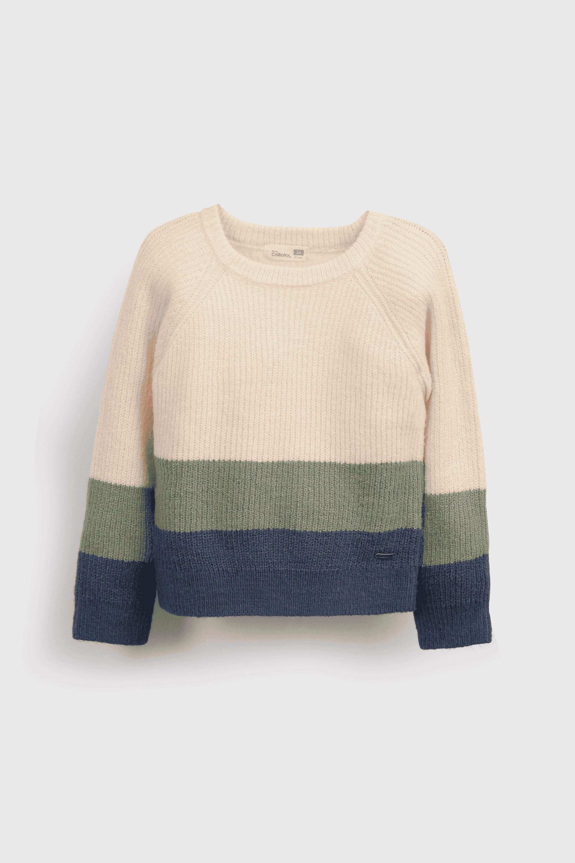SWEATER COLLOKY  NIÑO SWLA0575I25 BEIGE - 1