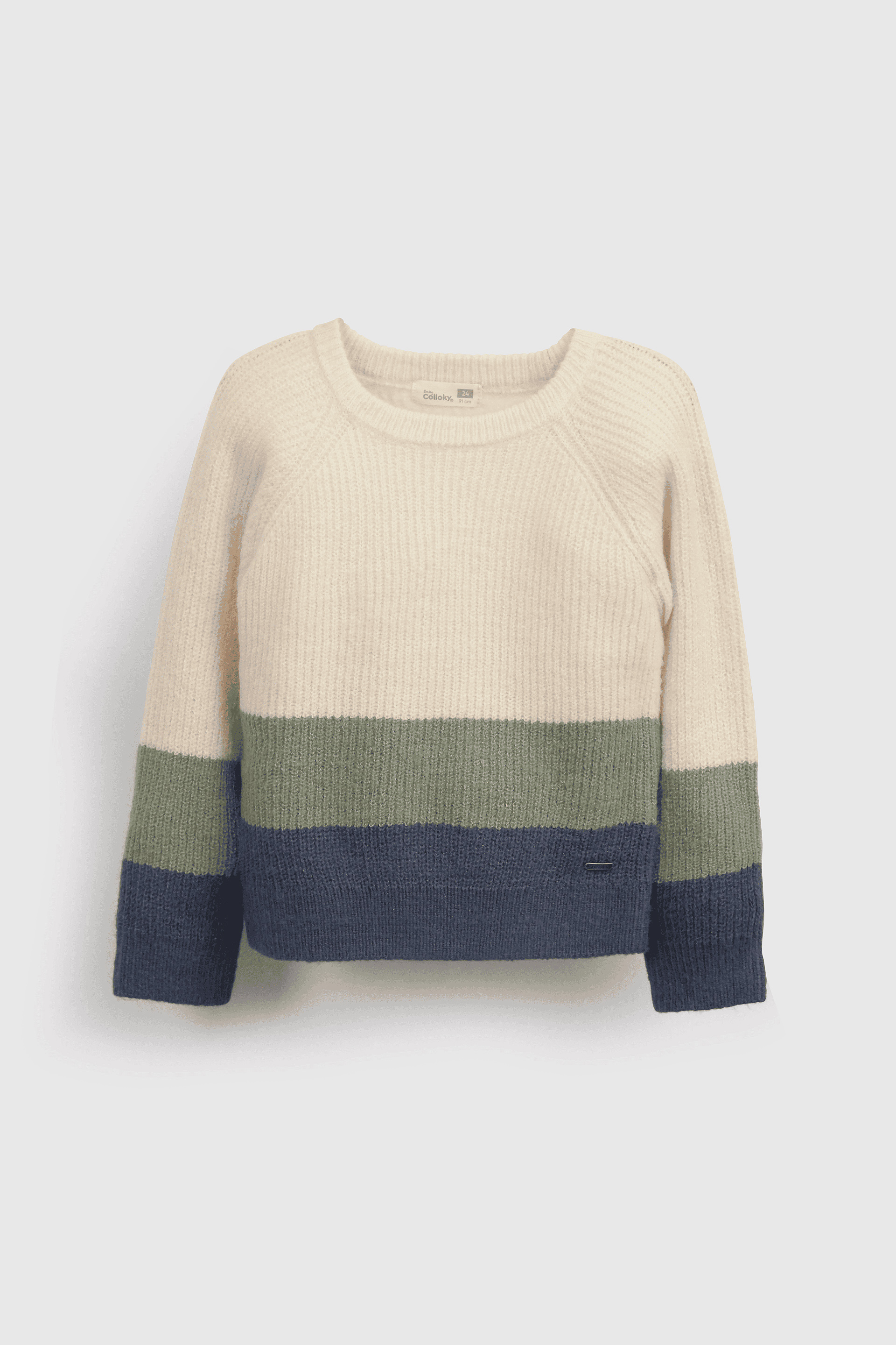 SWEATER COLLOKY  NIÑO SWLA0575I25 BEIGE - 1