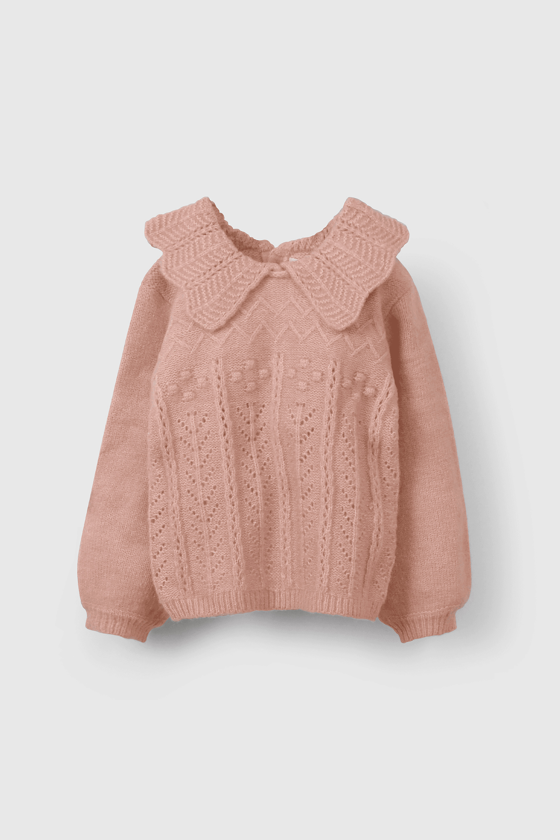 SWEATER COLLOKY NIÑA SWLA0429I25 ROSADO - 1