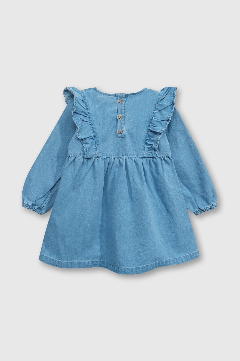 VESTIDO CASUAL COLLOKY INFANT NIÑA AZUL - 2