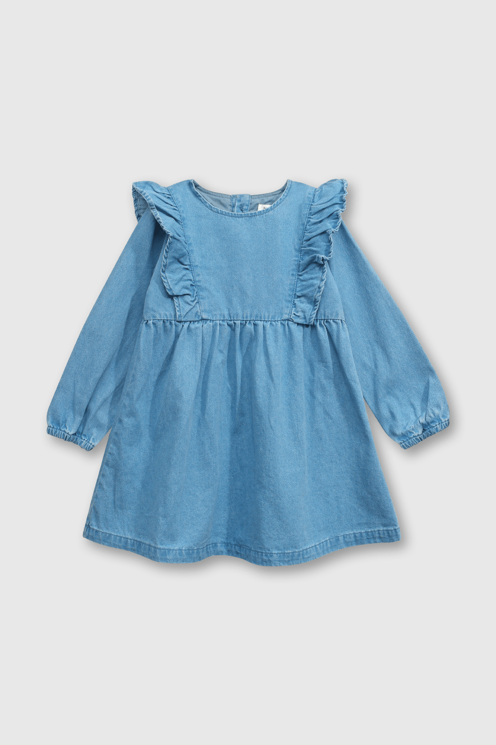 VESTIDO CASUAL COLLOKY INFANT NIÑA AZUL - 4