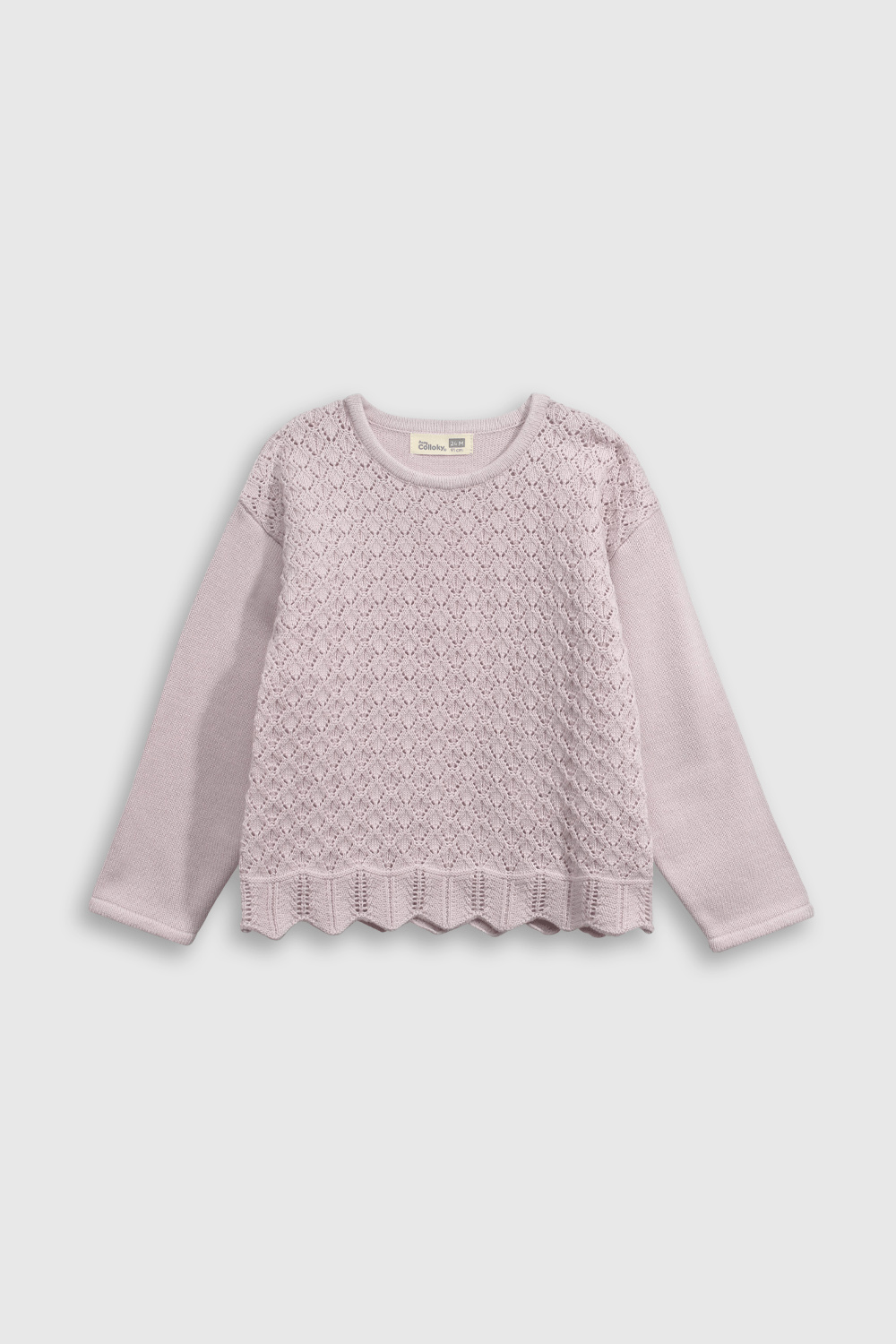 SWEATER COLLOKY NIÑA SWLA0415V25 MORADO - 1