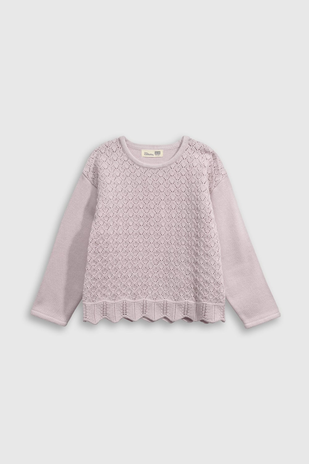SWEATER COLLOKY  NIÑA SWLA0415V25 MORADO - 1