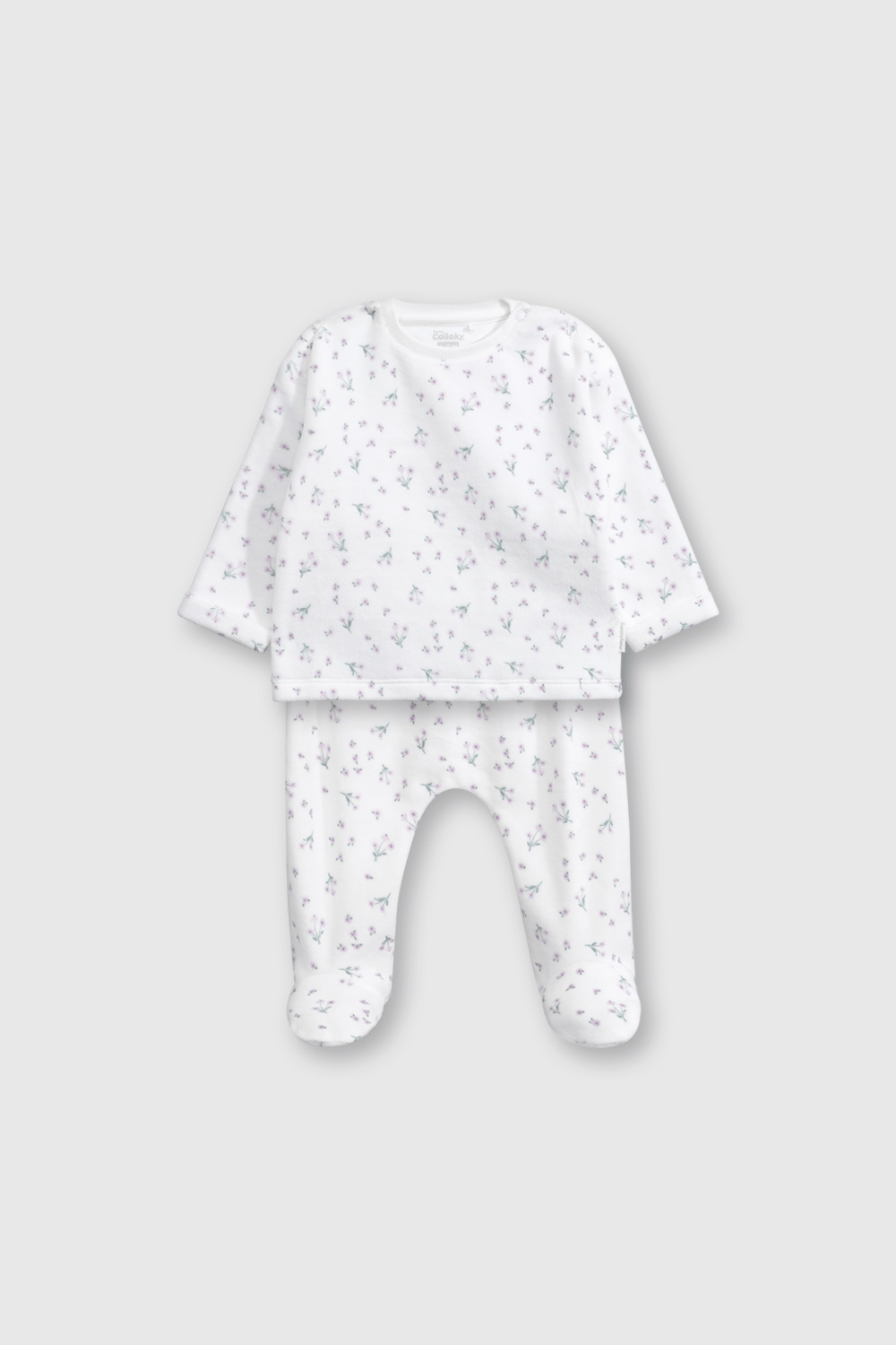 CONJUNTO COLLOKY  BEBÉ NIÑA OEPL0209V25 BLANCO - 5