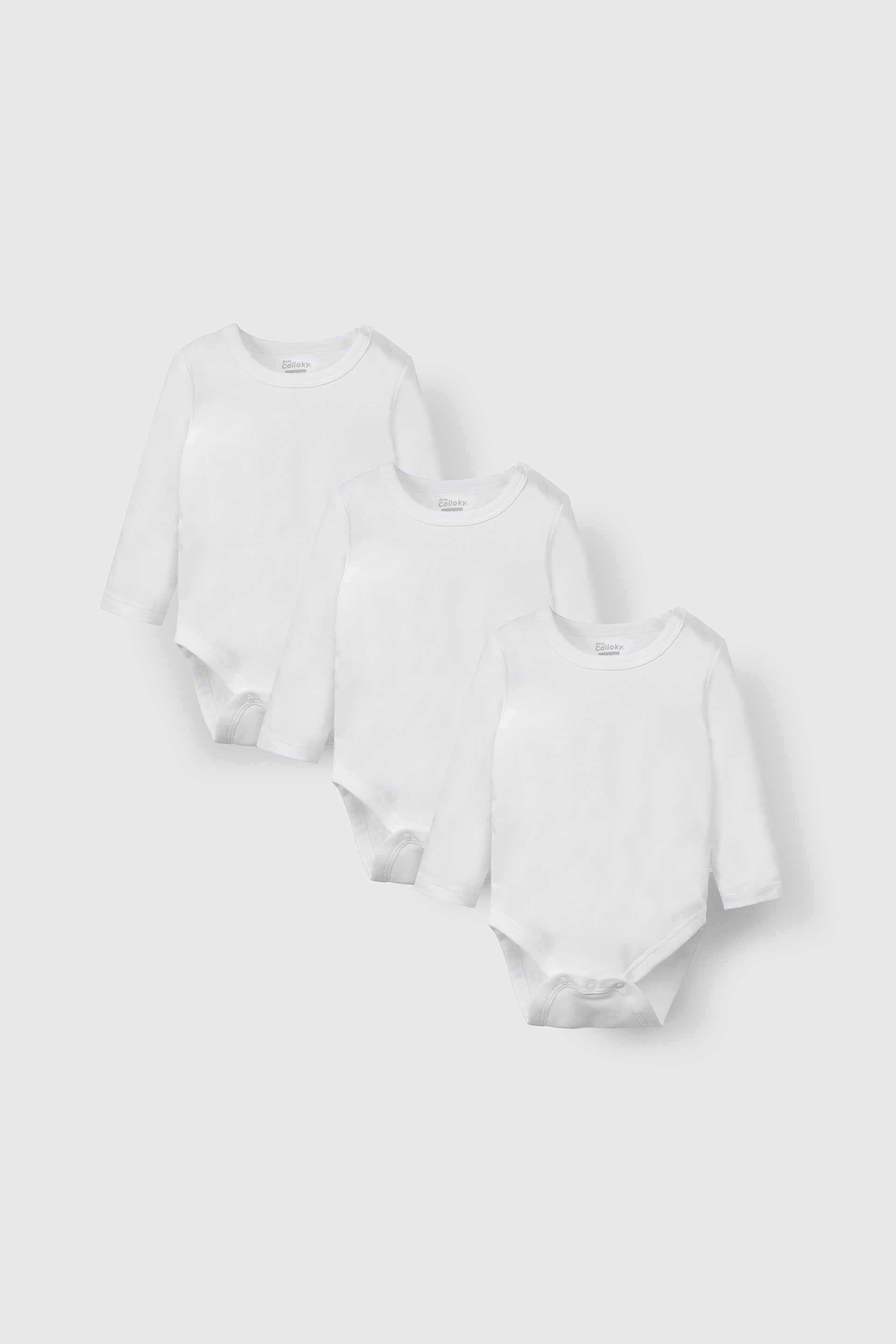 PACK BODYS COLLOKY BEBÉ NIÑO BYGAU710I25 BLANCO - 1