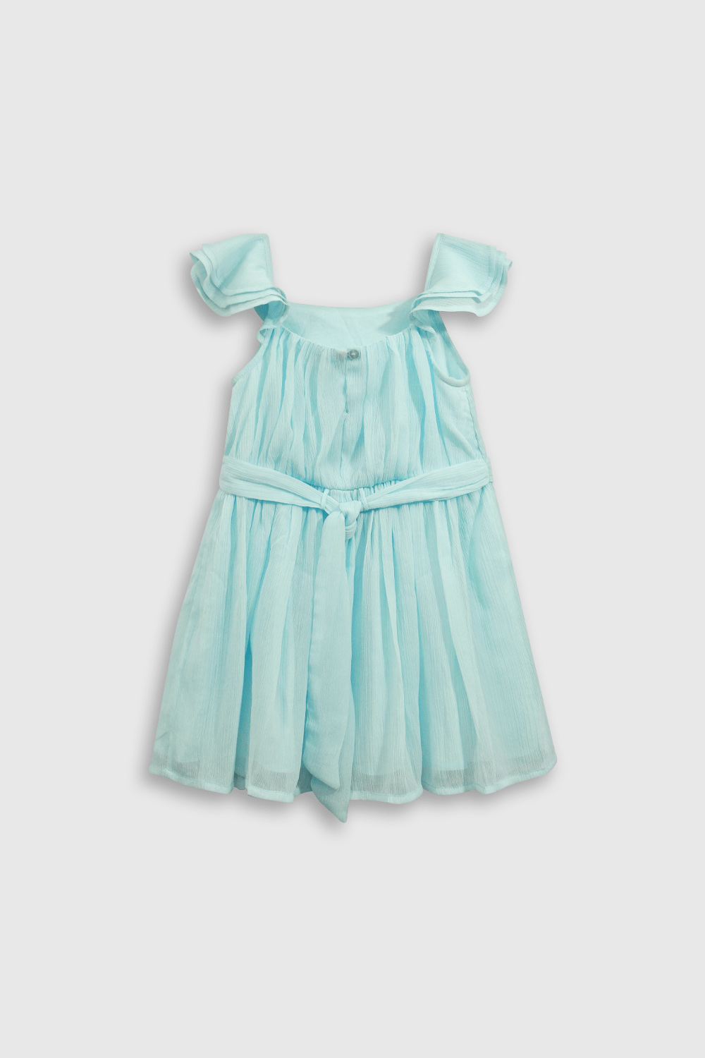 VESTIDO CASUAL COLLOKY KID NIÑA CELESTE - 1