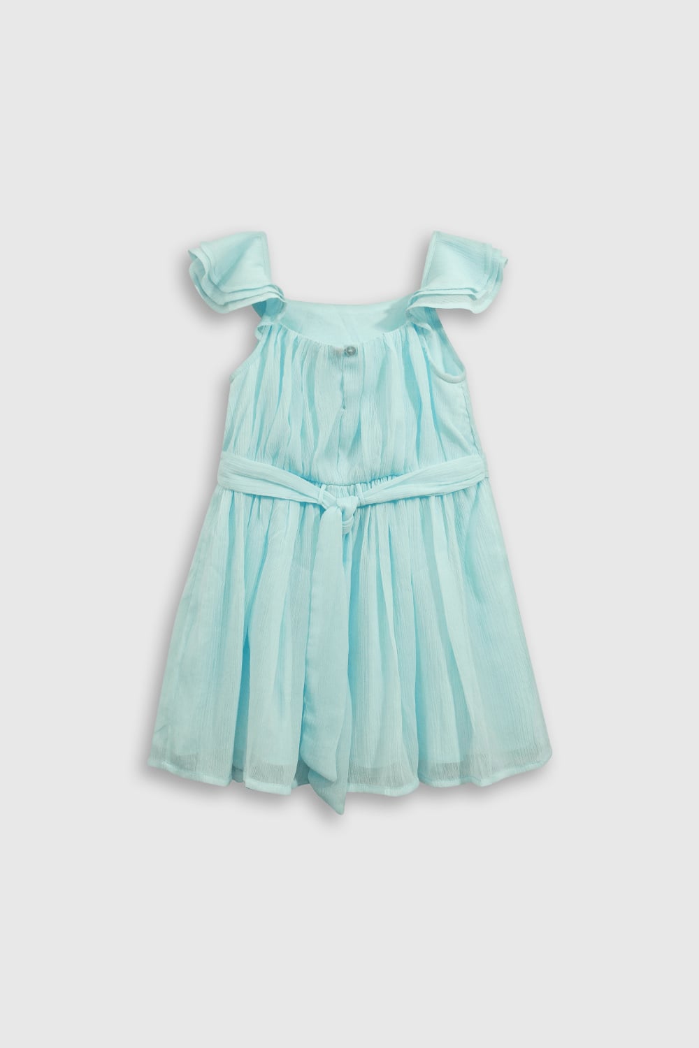 VESTIDO CASUAL COLLOKY KID NIÑA CELESTE - 4