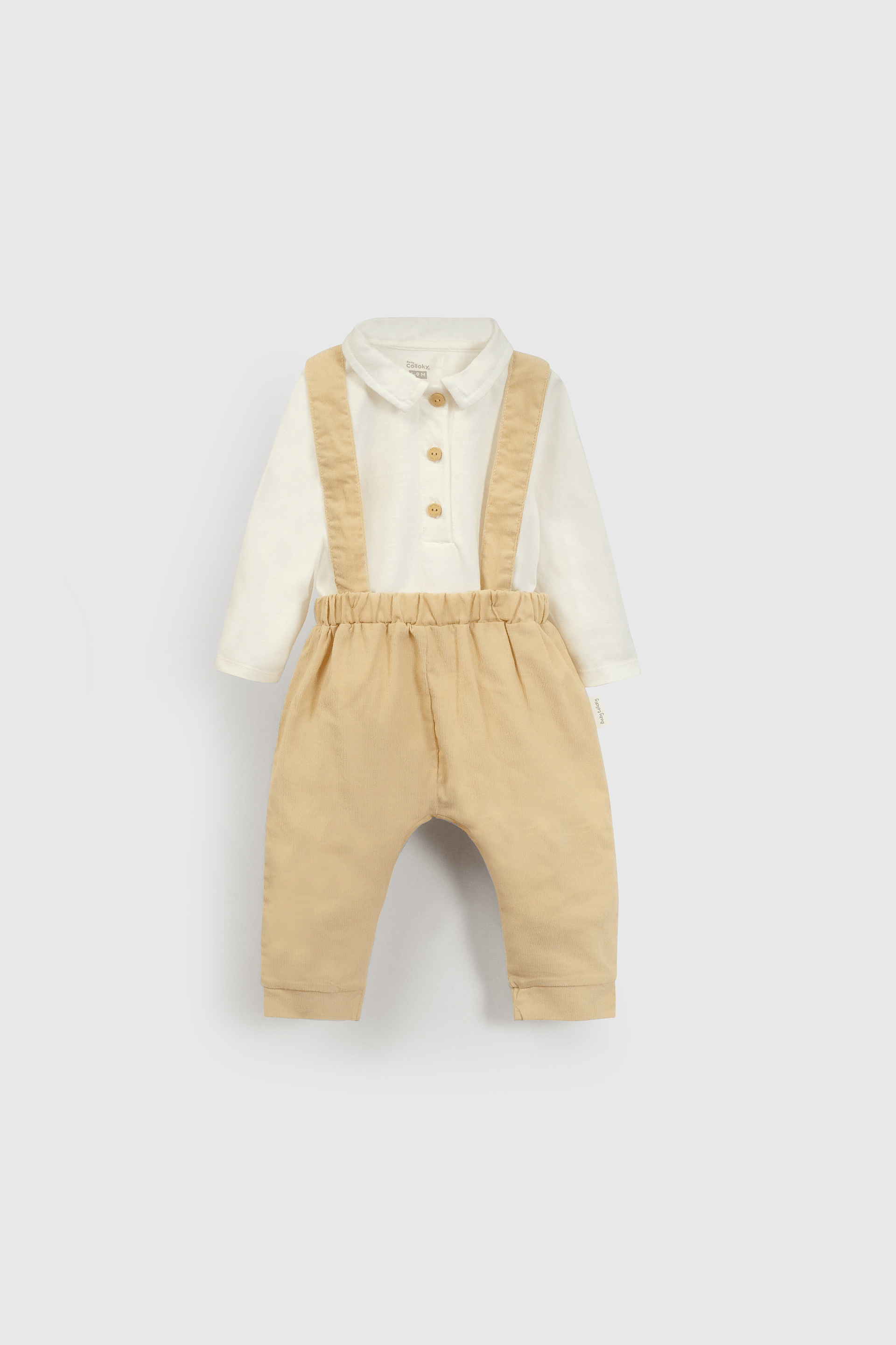 OVEROL COLLOKY BEBÉ NIÑO CDCO0166I25 BEIGE - 1