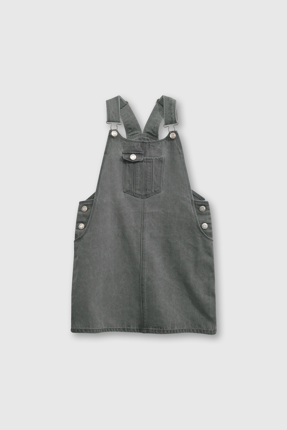 VESTIDO CASUAL COLLOKY KID NIÑA GRIS - 1