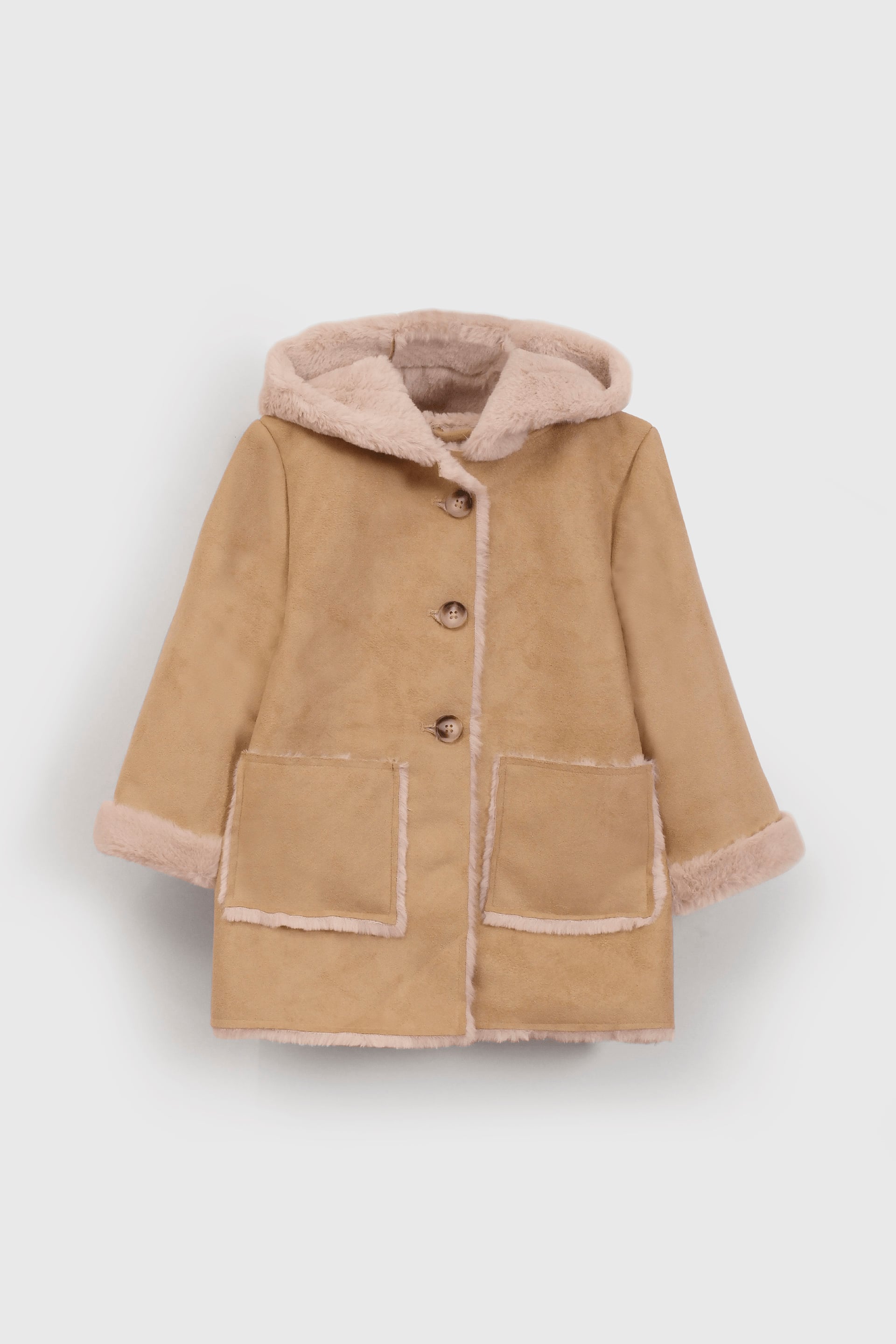 CHAQUETA COLLOKY NIÑA CQPY1472I25 CAFÉ - 1