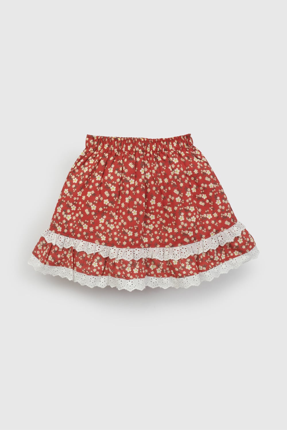 FALDA COLLOKY NIÑA FAVL0482V26 ROJO - 2