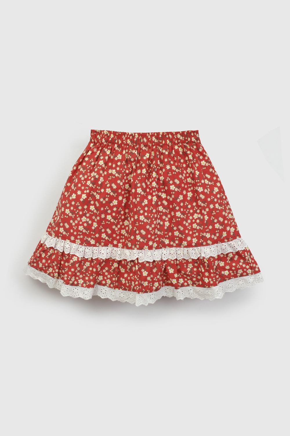 FALDA COLLOKY NIÑA FAVL0482V26 ROJO - 4