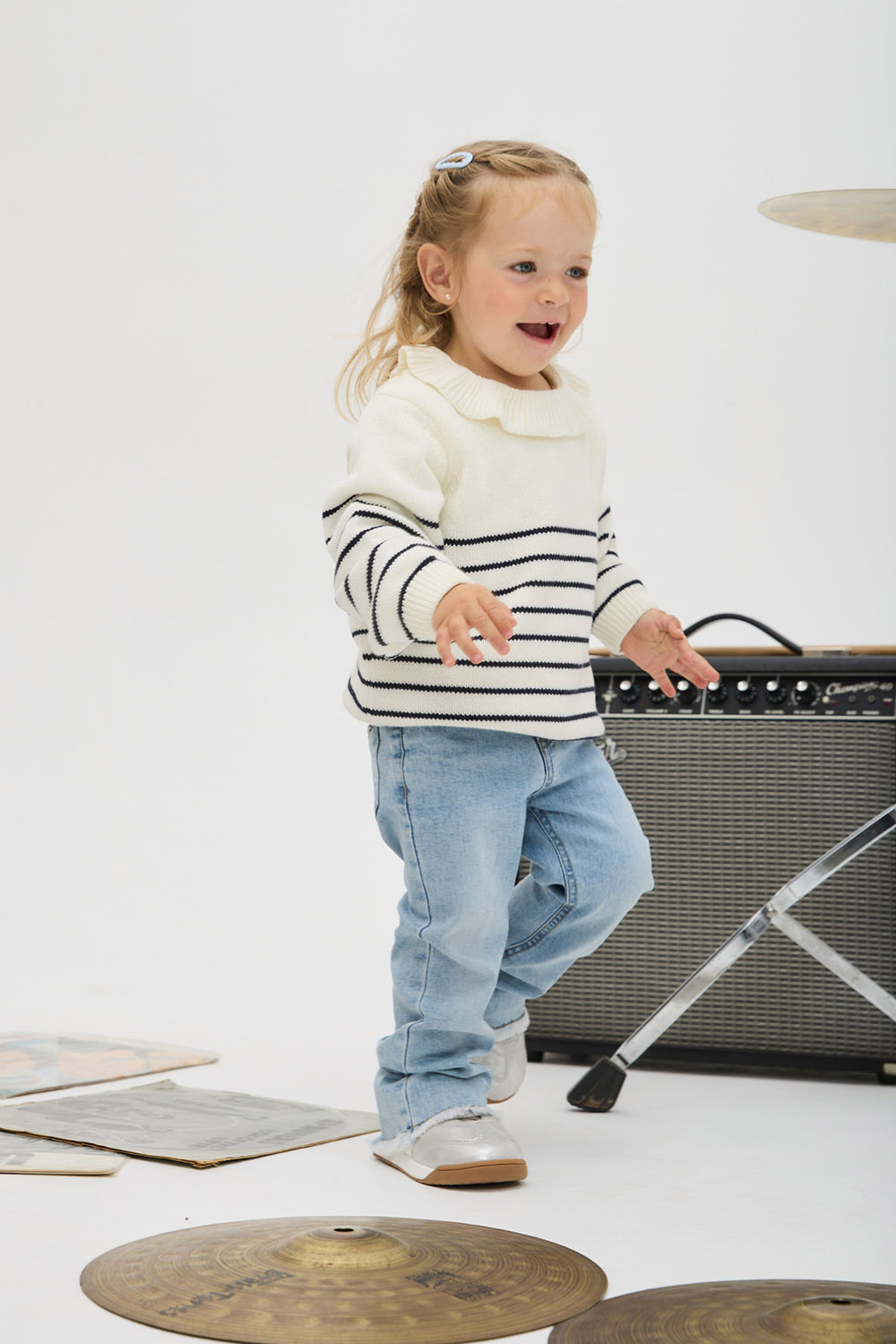 SWEATER CASUAL COLLOKY INFANT NIÑA BEIGE - 4
