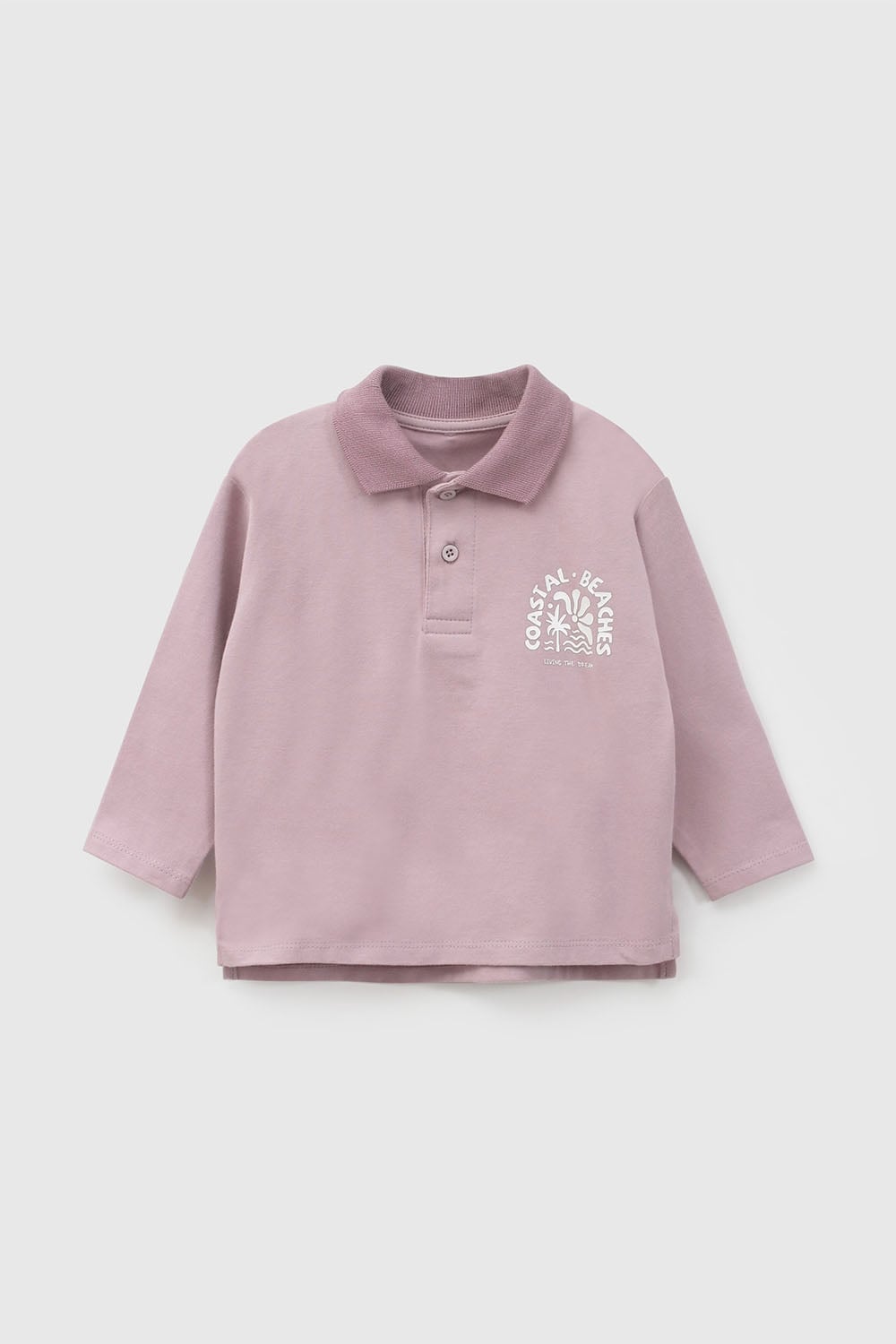 POLO CASUAL COLLOKY INFANT NIÑO MORADO - 1