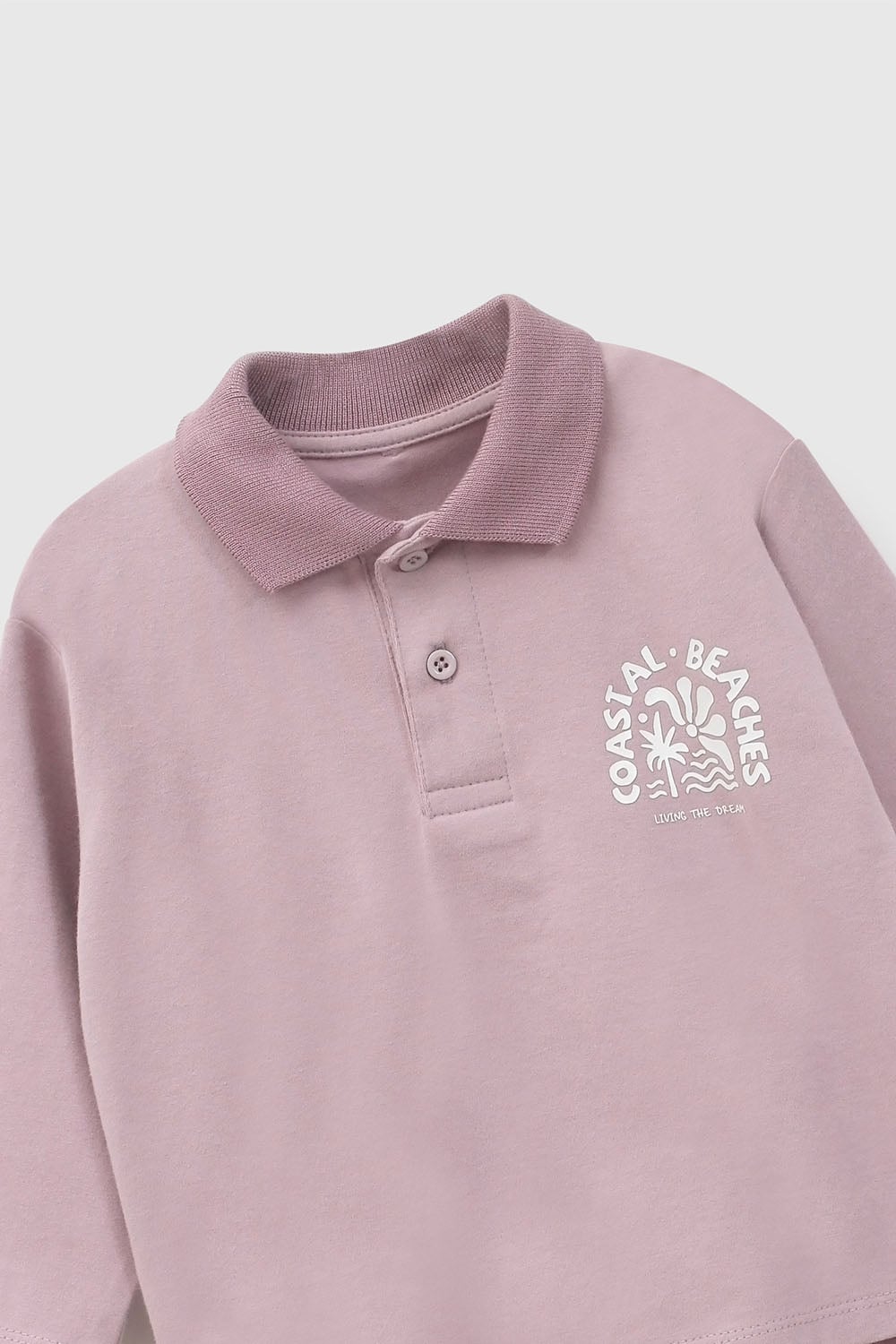 POLO CASUAL COLLOKY INFANT NIÑO MORADO - 4