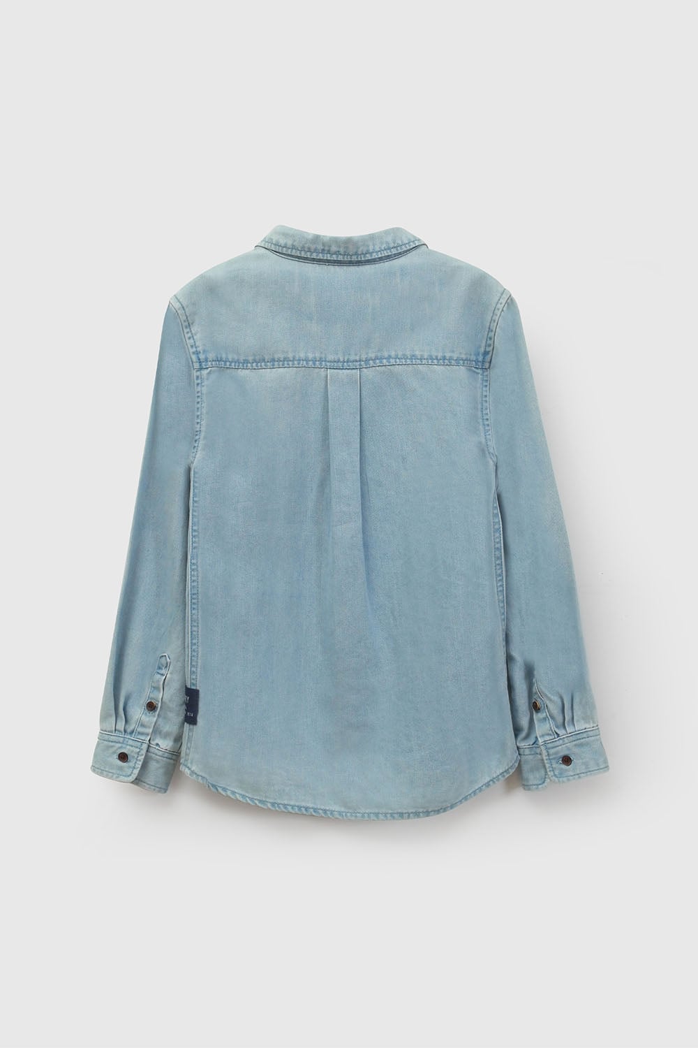 CAMISA CASUAL COLLOKY KID NIÑO CELESTE - 2