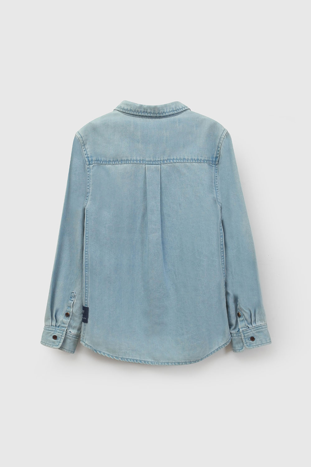 CAMISA CASUAL COLLOKY KID NIÑO CELESTE - 5