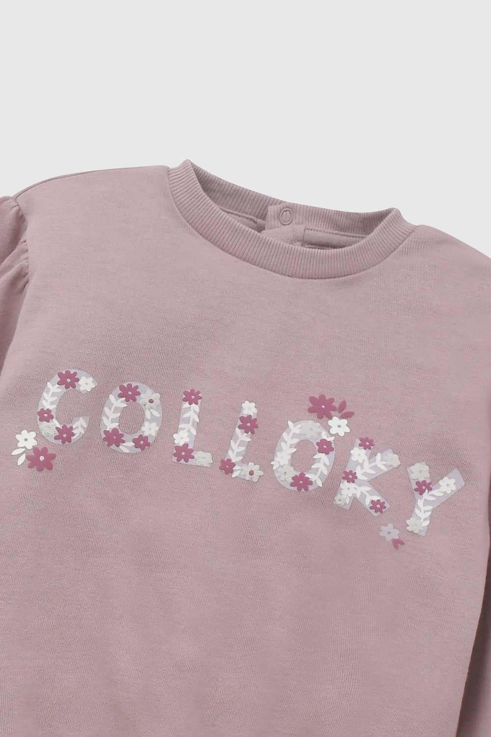 POLERA CASUAL COLLOKY INFANT NIÑA MORADO - 3