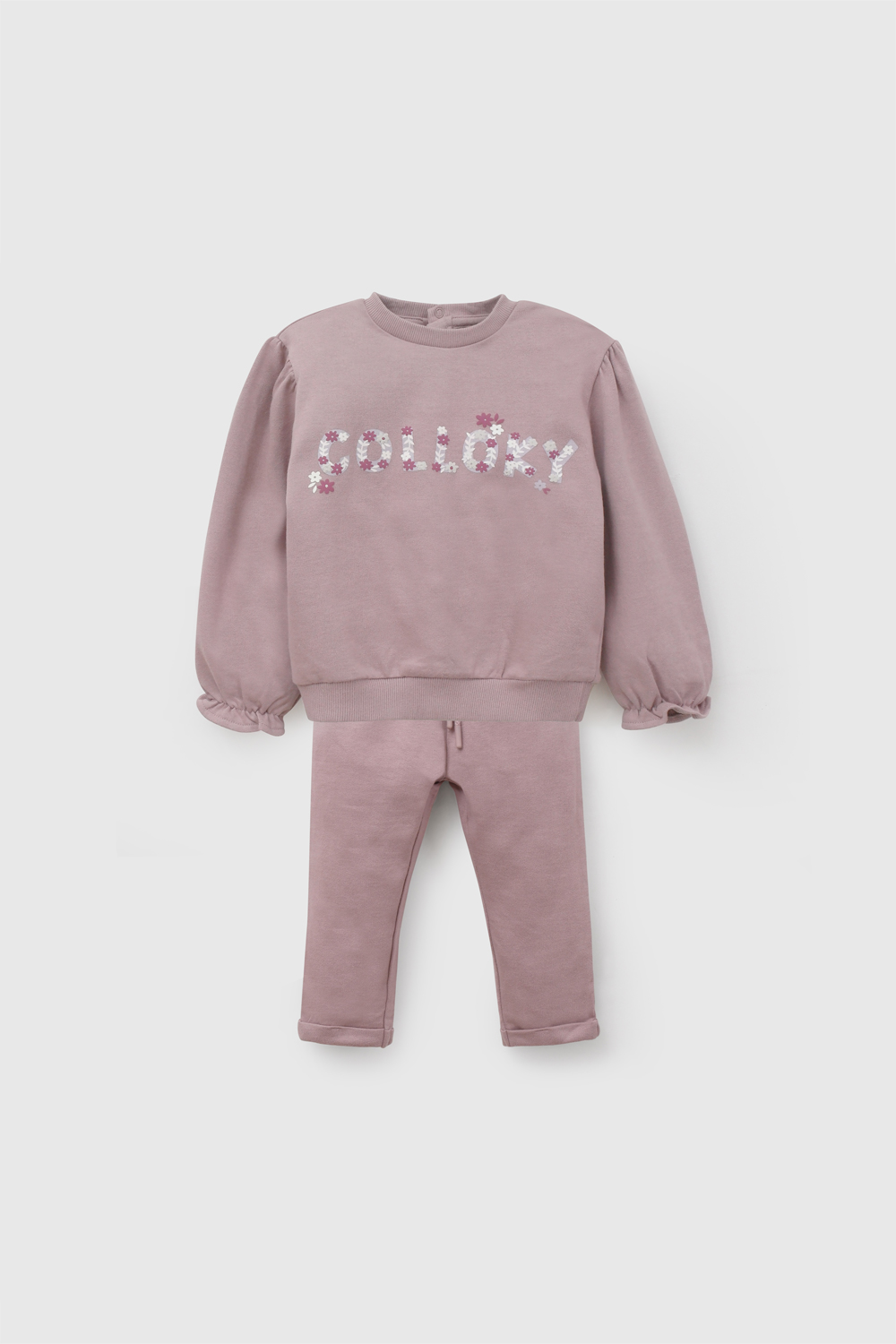 POLERA CASUAL COLLOKY INFANT NIÑA MORADO - 4