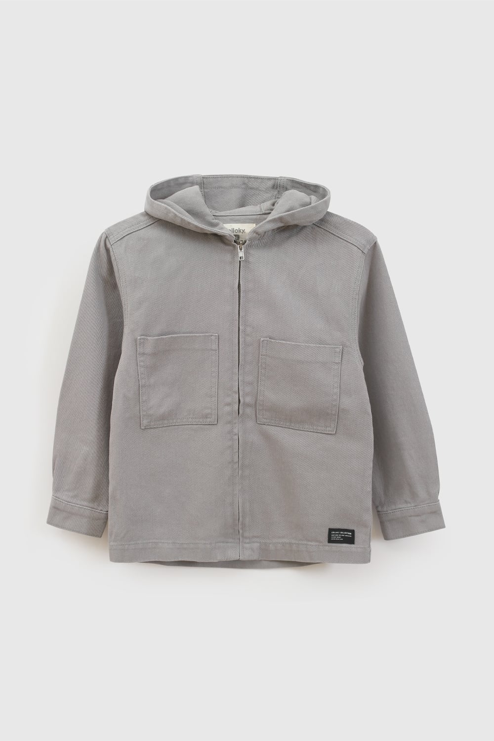 CHAQUETA CASUAL COLLOKY KID NIÑO GRIS - 1