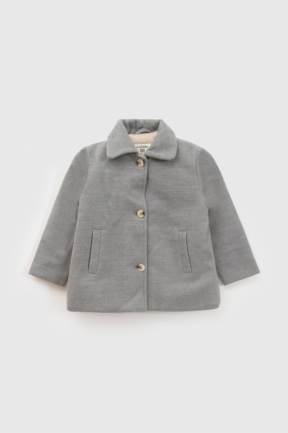 ABRIGO CASUAL COLLOKY INFANT PLUS NIÑA GRIS - 1