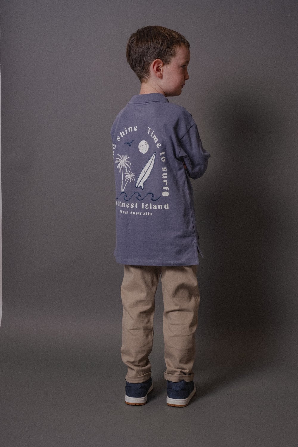 POLO CASUAL COLLOKY KID NIÑO CELESTE - 2