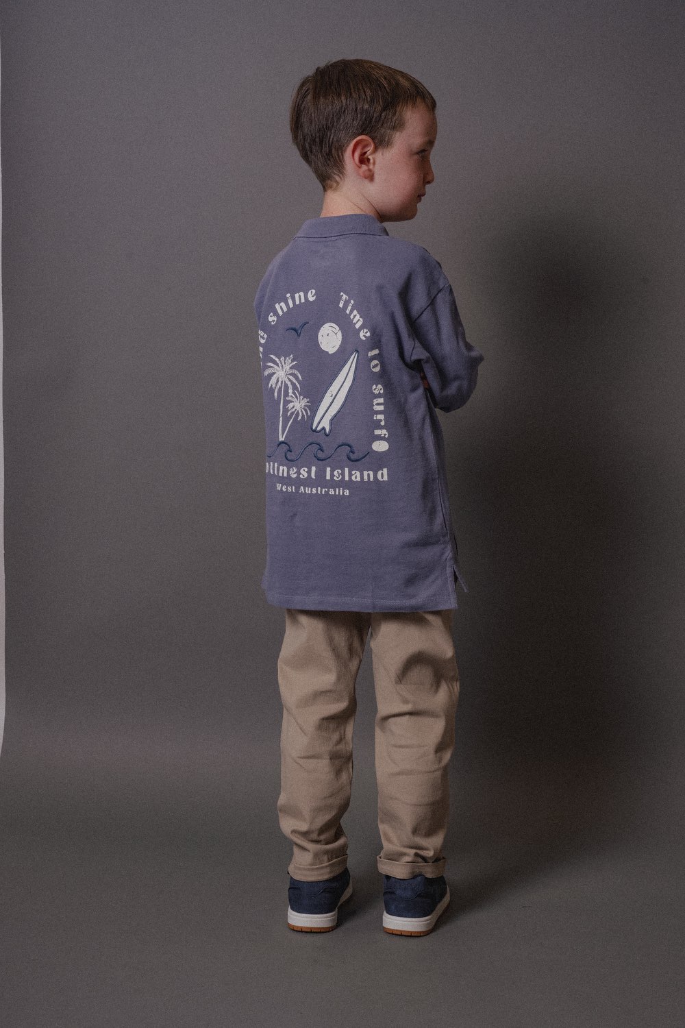 POLO CASUAL COLLOKY KID NIÑO CELESTE - 2