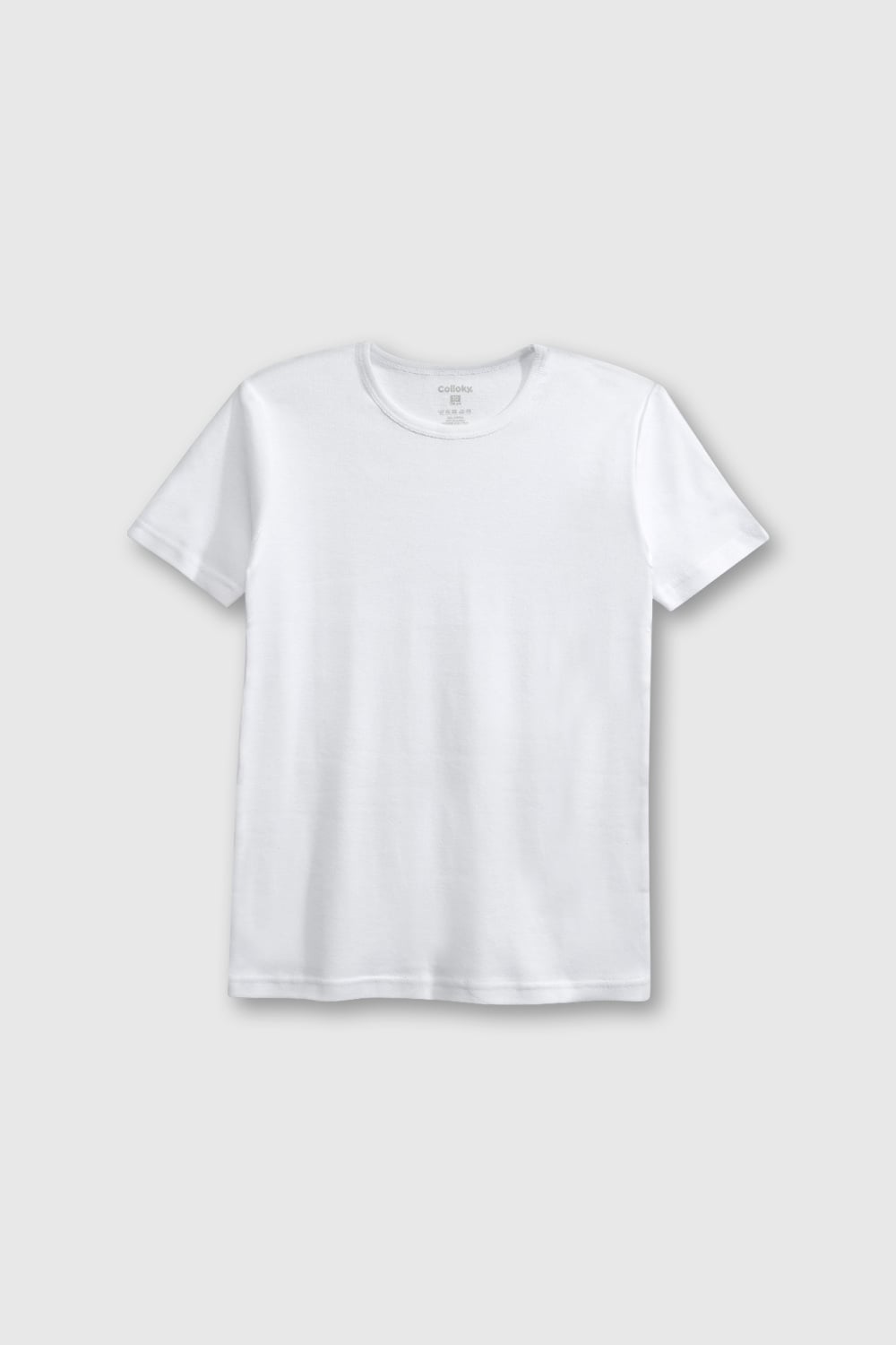 CAMISETA COLLOKY NIÑO CMALU210V25 BLANCO - 2
