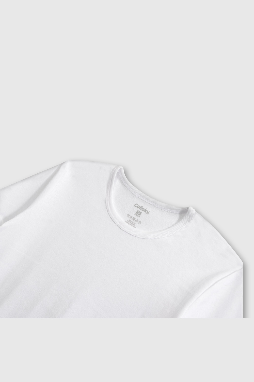 CAMISETA COLLOKY NIÑO CMALU210V25 BLANCO - 4