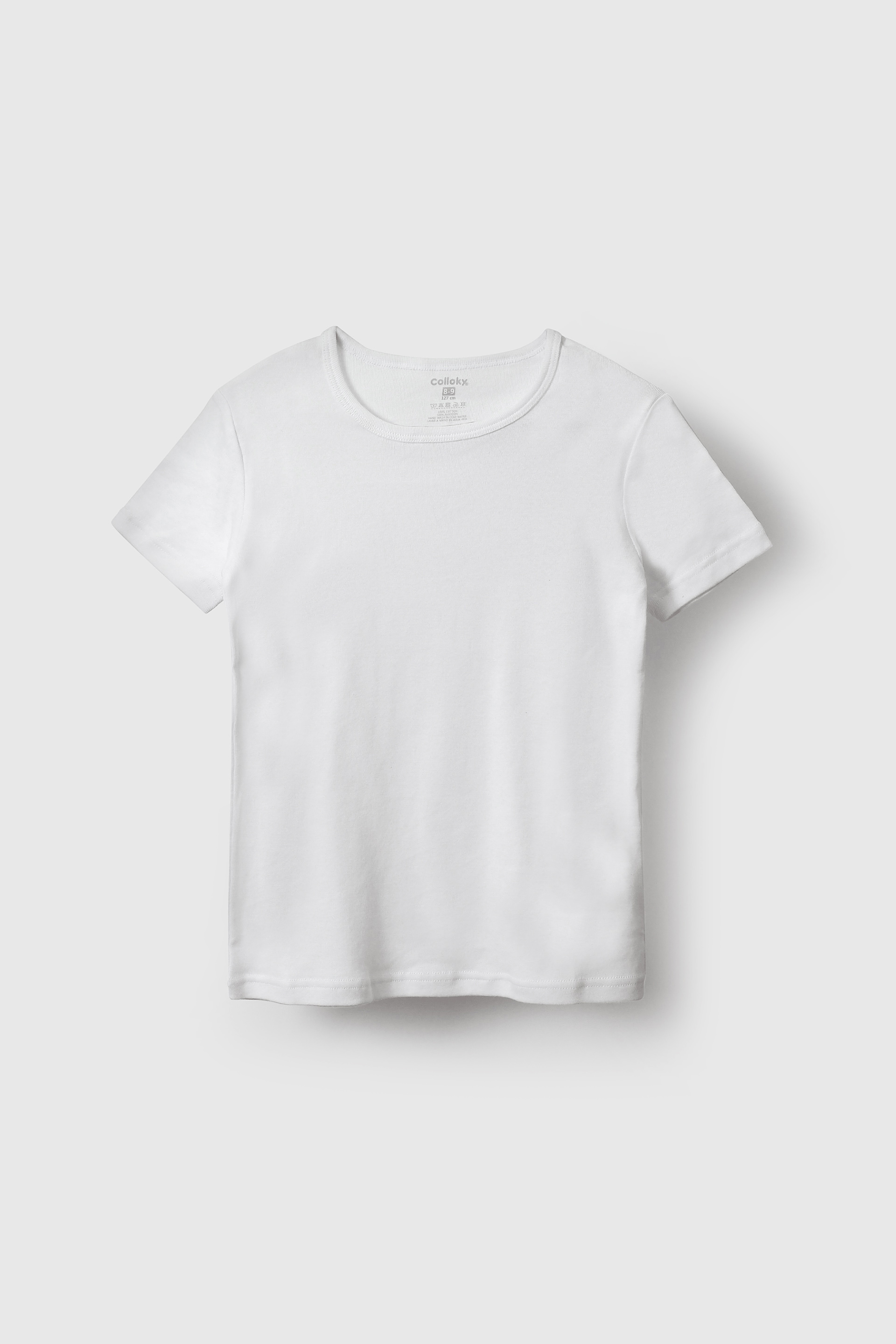 CAMISETA COLLOKY NIÑO CMALU210I25 BLANCO - 2