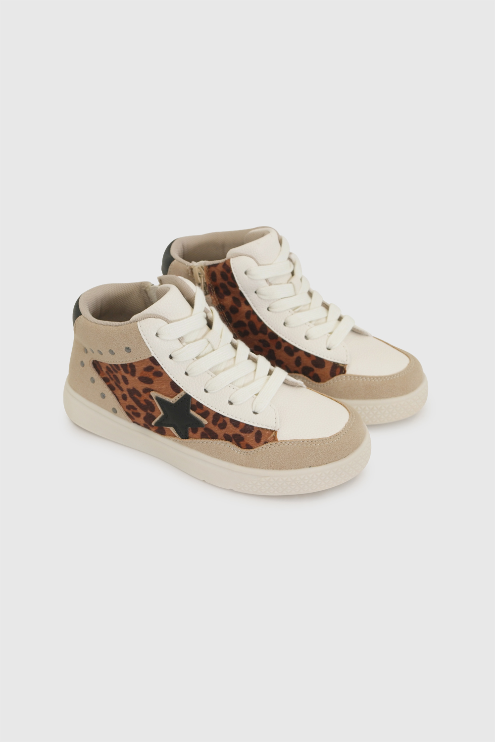 ZAPATILLA CASUAL COLLOKY KID NIÑA BEIGE - 1