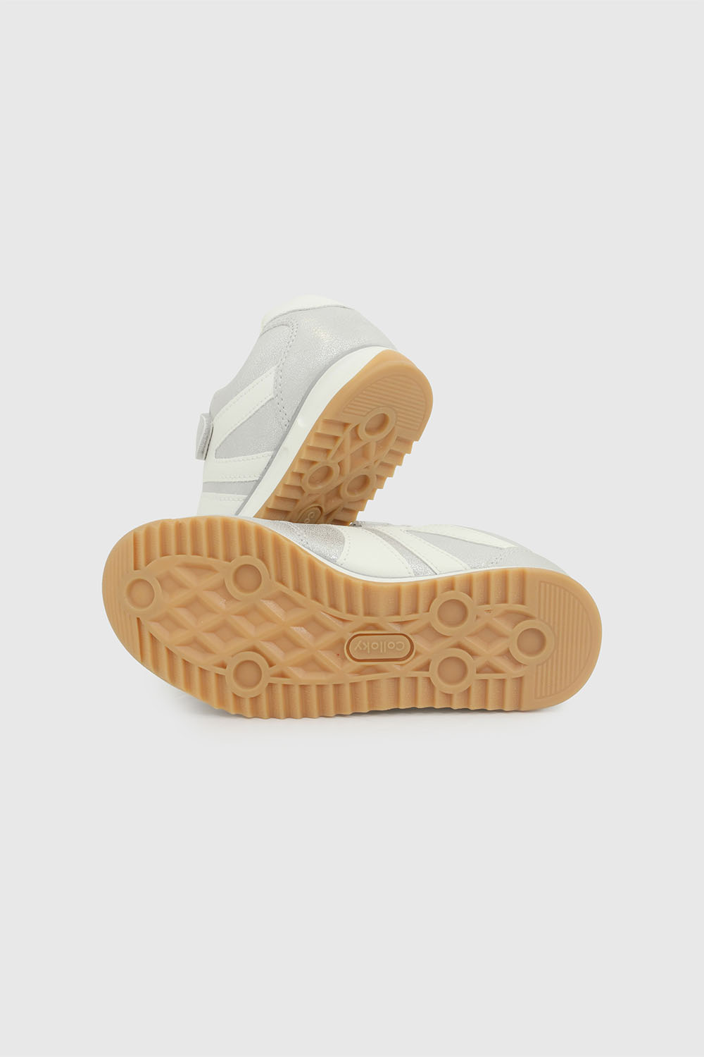 ZAPATILLA CASUAL COLLOKY KID NIÑA PLATEADO - 3