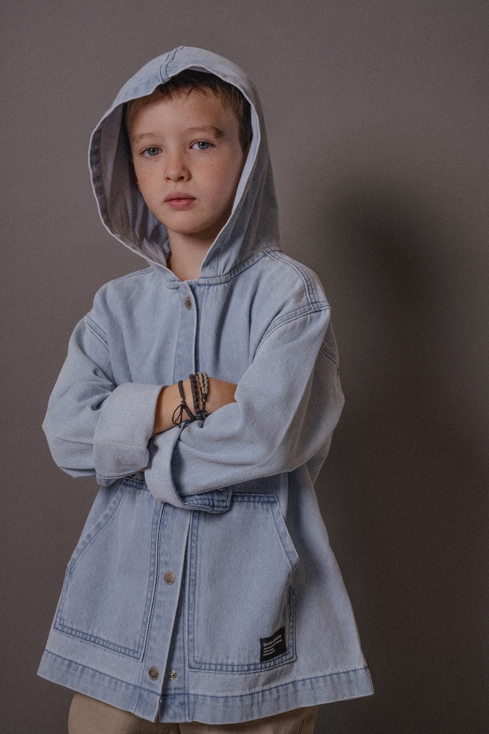 SOBRECAMISA CASUAL COLLOKY KID NIÑO CELESTE - 2